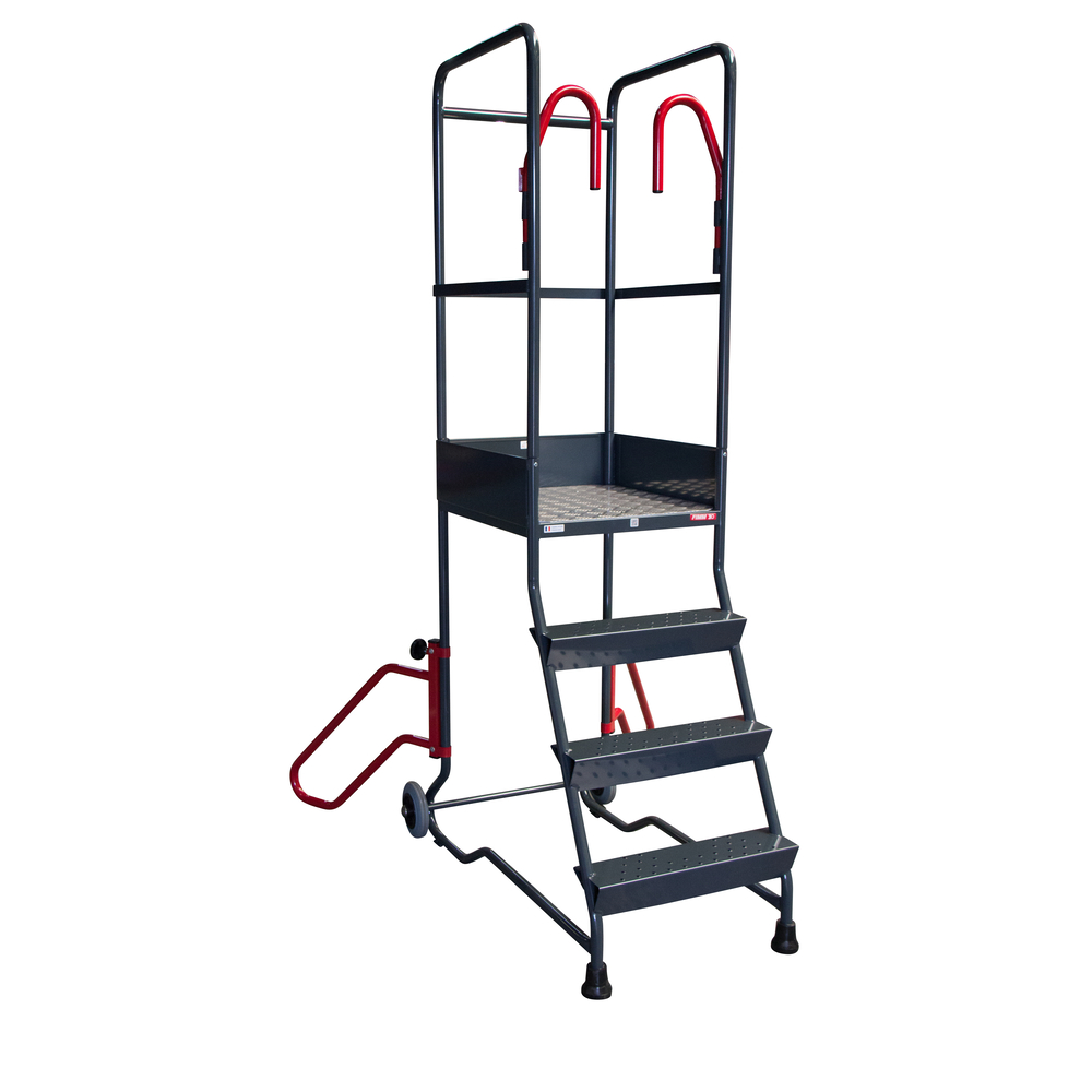 Plateforme de travail 150 kg acier 4 marches FIMM - 830006975