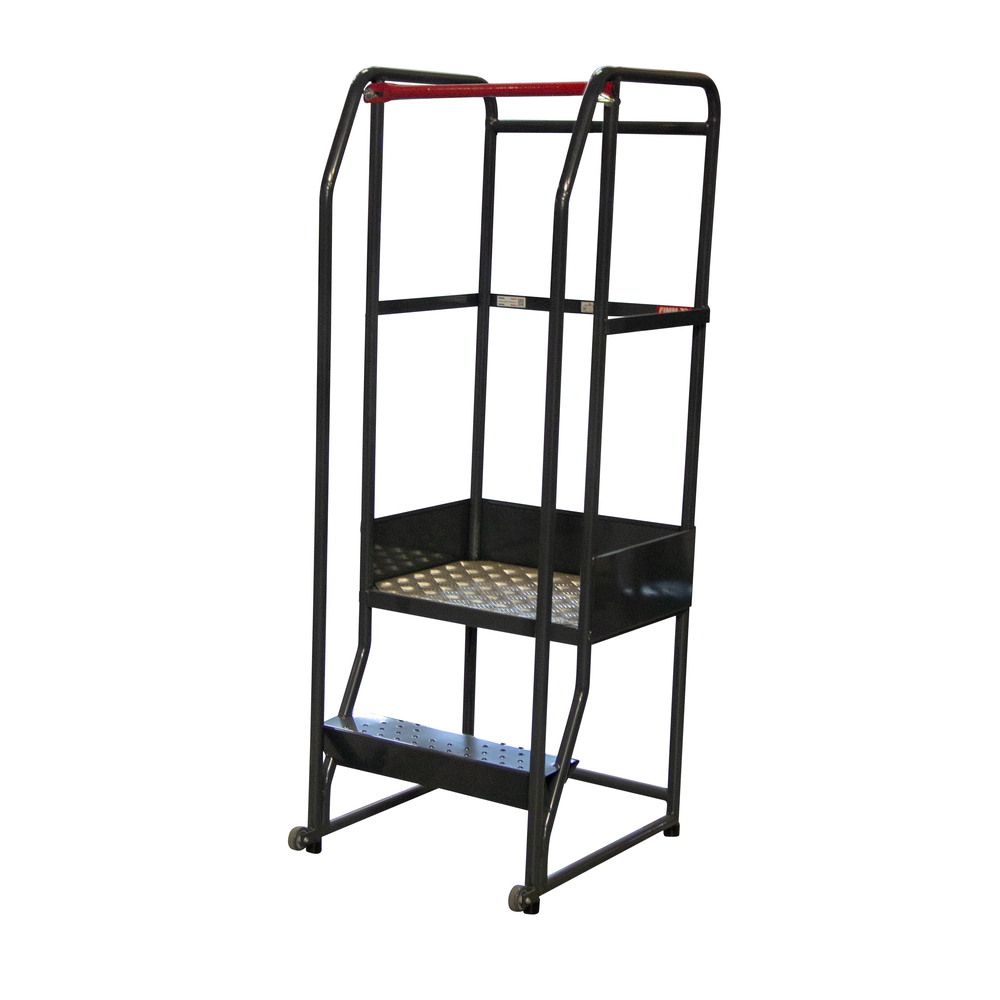 ESCABEAU FIMM EN ACIER ROULANT ÉTROIT 2 MARCHES 150 KG -830008727