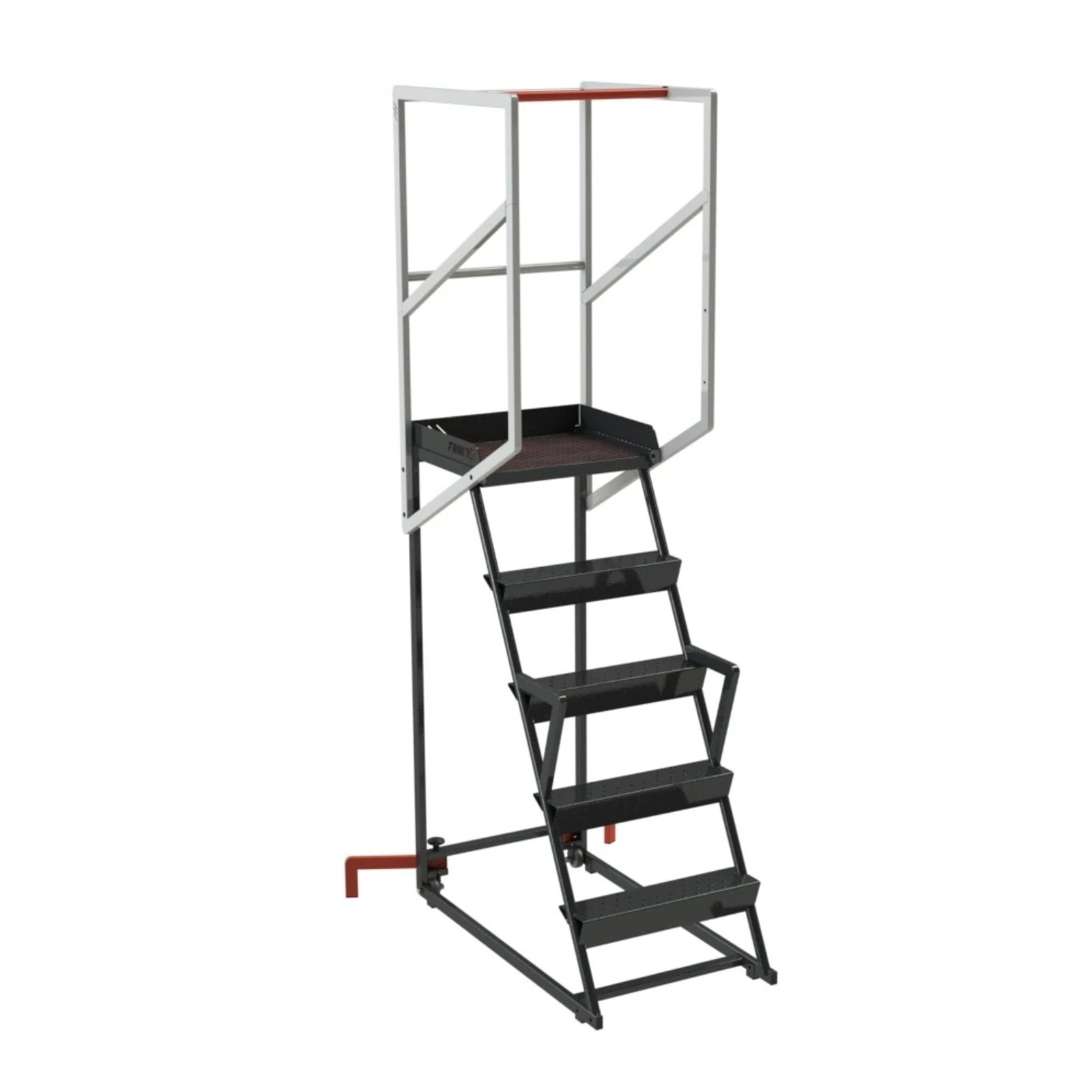 ESCABEAU FIMM ROULANT ÉTROIT EN ACIER 150 KG- 5 MARCHES- 830008730
