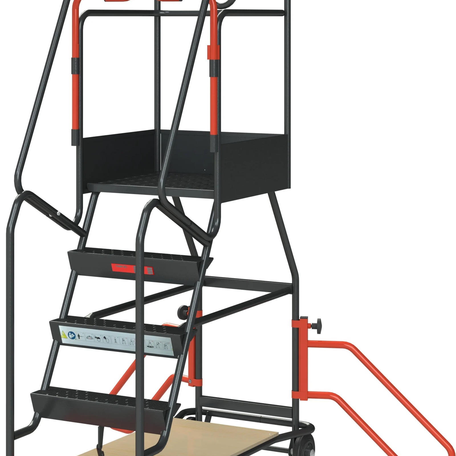 Escabeaux à immobilisation automatique 5 à 15 marches 150 kg - 5 FIMM - 830008810