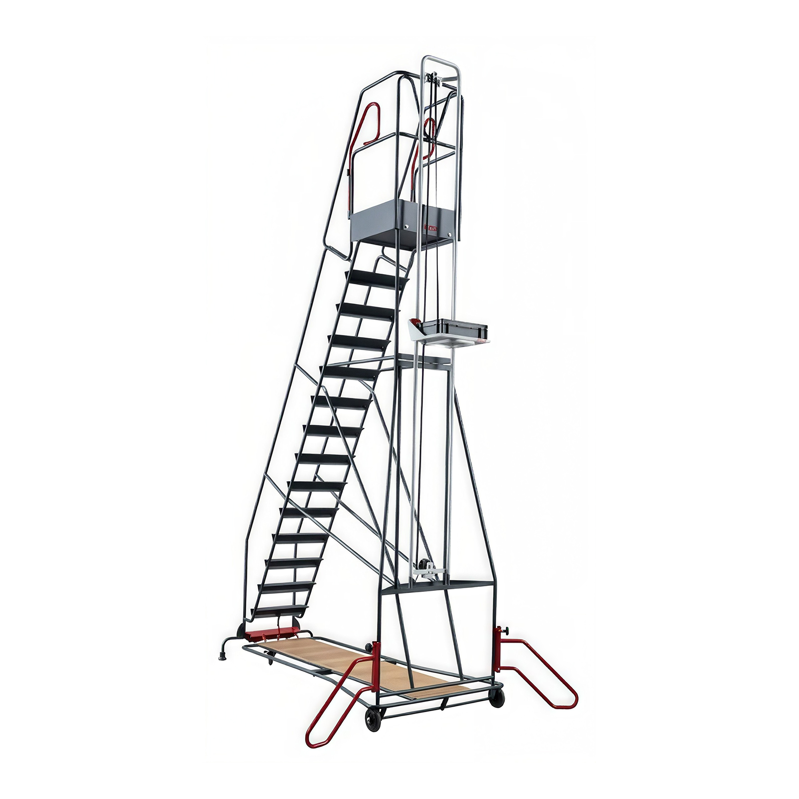 Monte-charge pour escabeau à immobilisation automatique 12 marches FIMM - 832008828