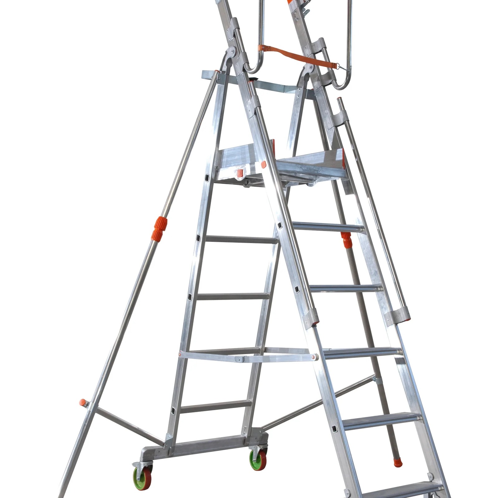 Plateforme alu repliable 150kg 4 marches - FIMM - 835007681