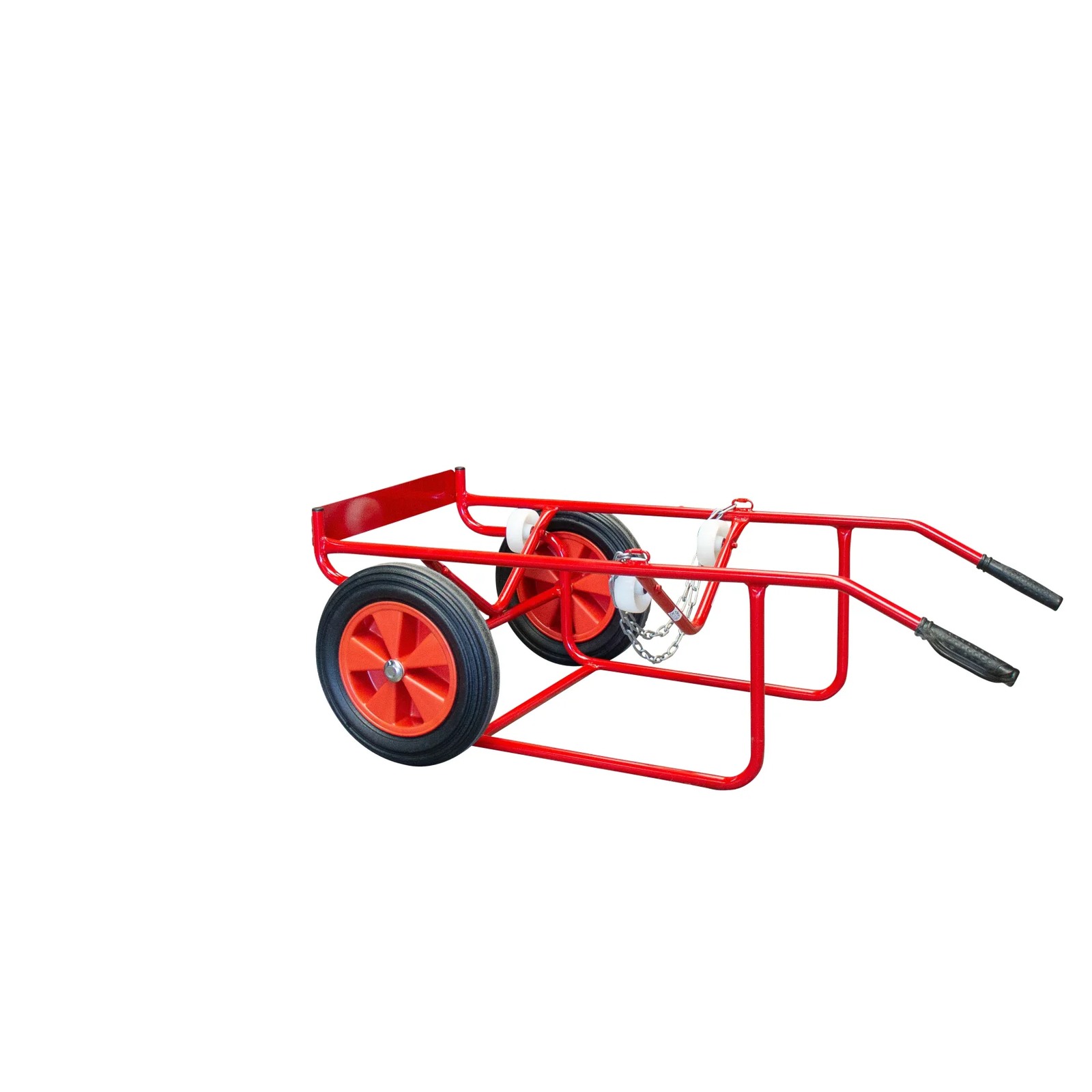 Diable chantier à fût 250 kg 220 L métal roues caoutchouc FIMM - 840000224