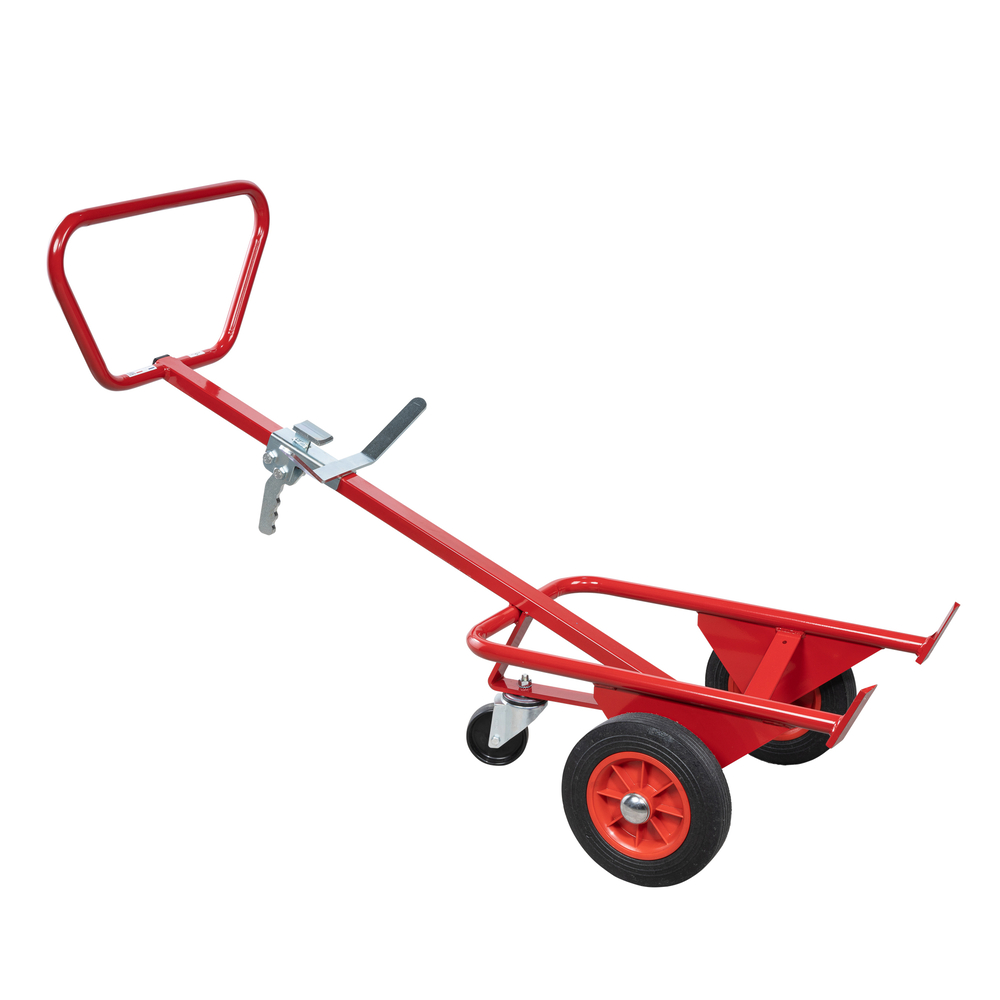 Diable à fût universel 350 kg roues Ø 250 mm caoutchouc FIMM - 840005688