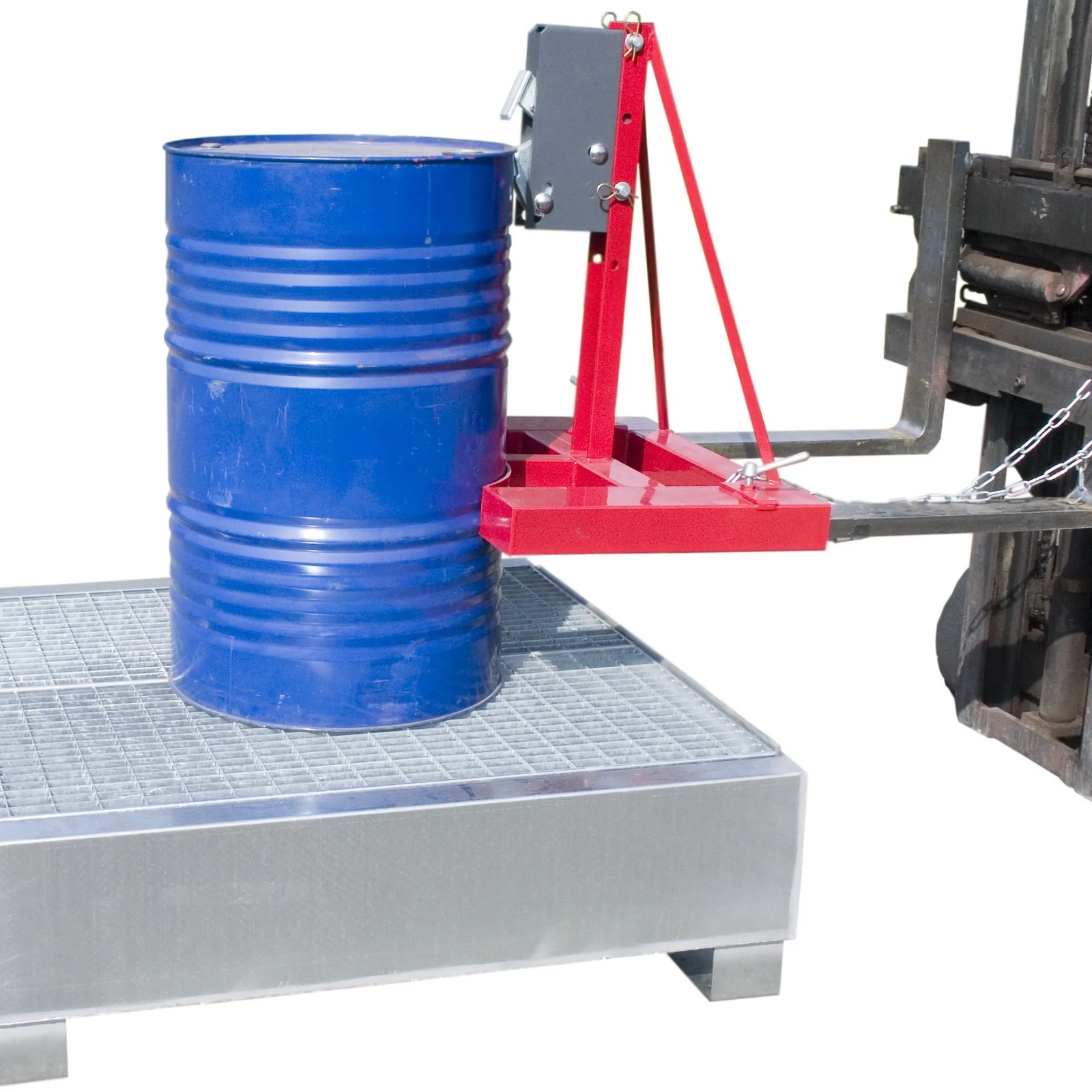 PINCES À FÛTS FIMM AUTOMATIQUES POUR FÛTS MÉTALLIQUES ET PLASTIQUES À REBORD 250 A 500 KG - 840005693