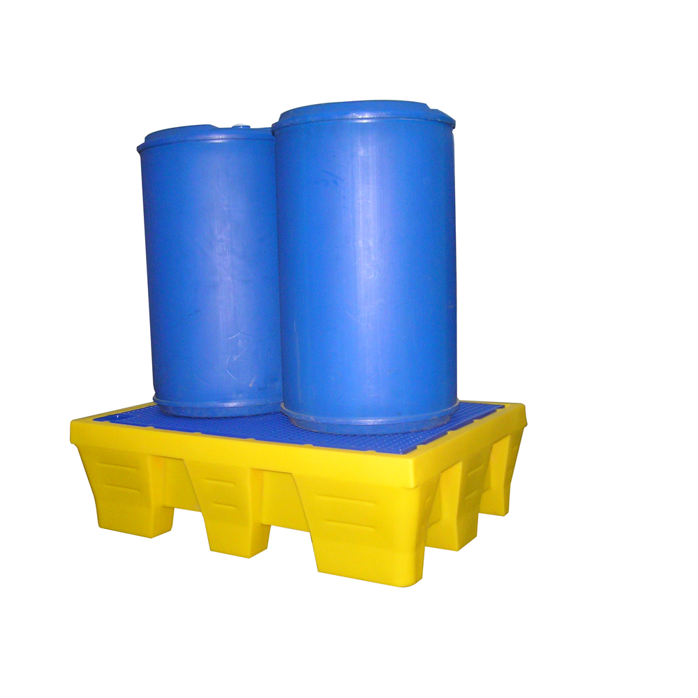 Bac en PEHD 2 fûts 240 L 1250 x 1250 x 240 mm FIMM - 845006623