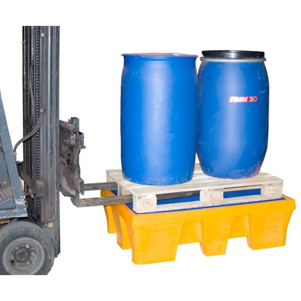 Bac en PEHD 2 fûts 240 L 1310 x 910 x 380 mm FIMM - 845006629