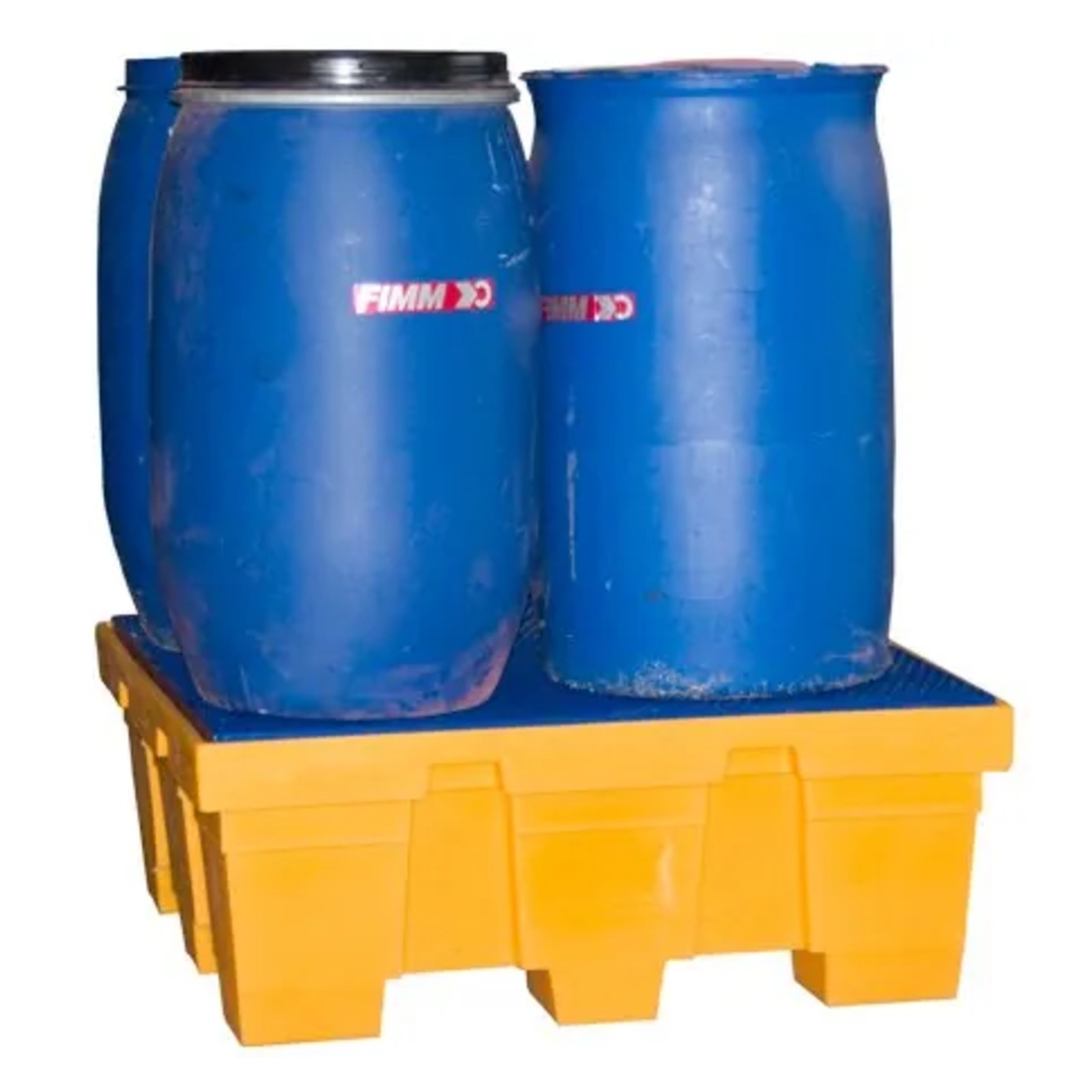 Bac en PEHD 4 fûts 450 L 1250 x 1250 x 475 mm FIMM - 845006632