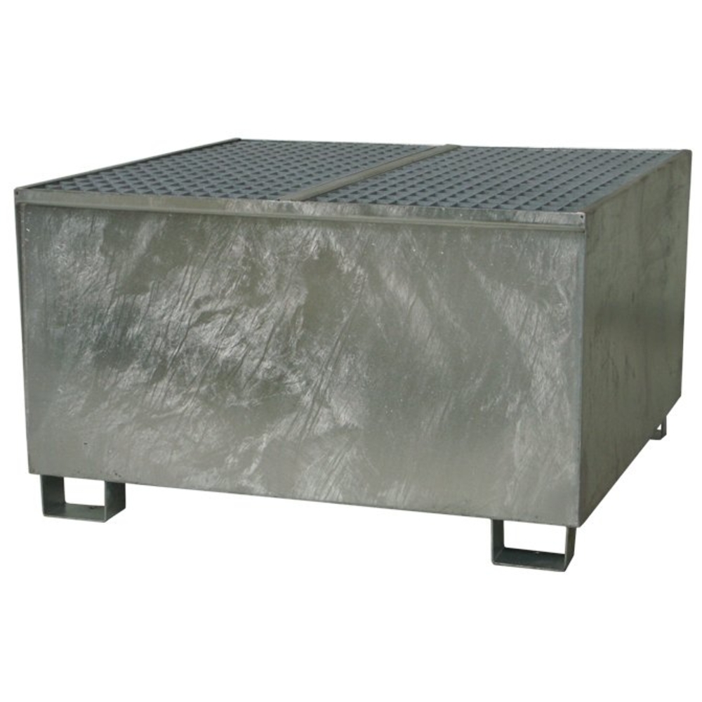 Bac 1 transicuve 4 fûts 1000 L acier galvanisé 1320x1220x760 FIMM - 845006635