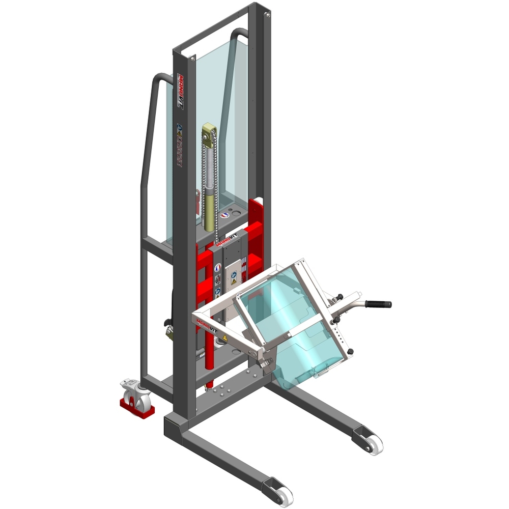 Gerbeur Levfix manuel 300 kg roto bidon 30L FIMM - 845008019