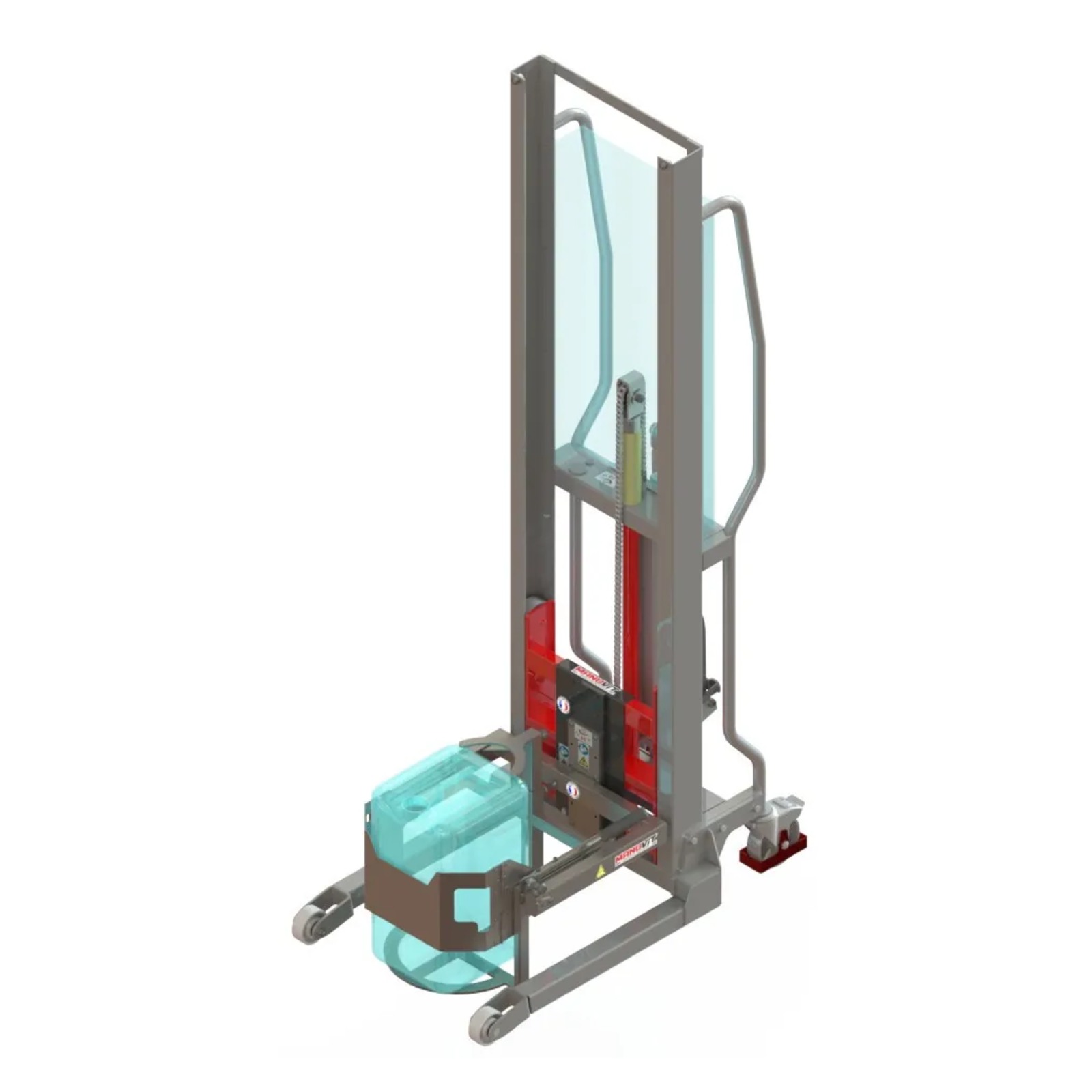 Gerbeur Levfix manuel 300 kg roto bidon 30L FIMM - 845008019