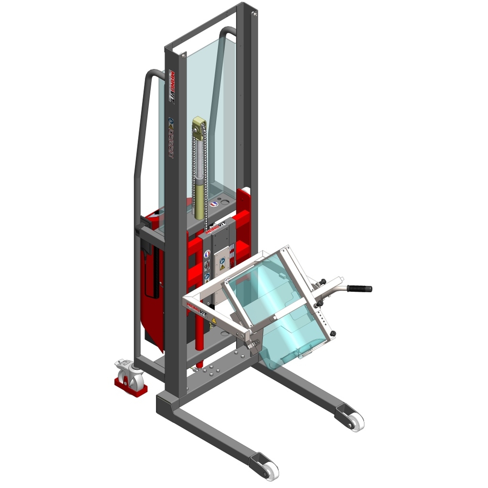 Gerbeur Levfix levée électrique 300 kg roto bidon 30L FIMM - 845008020