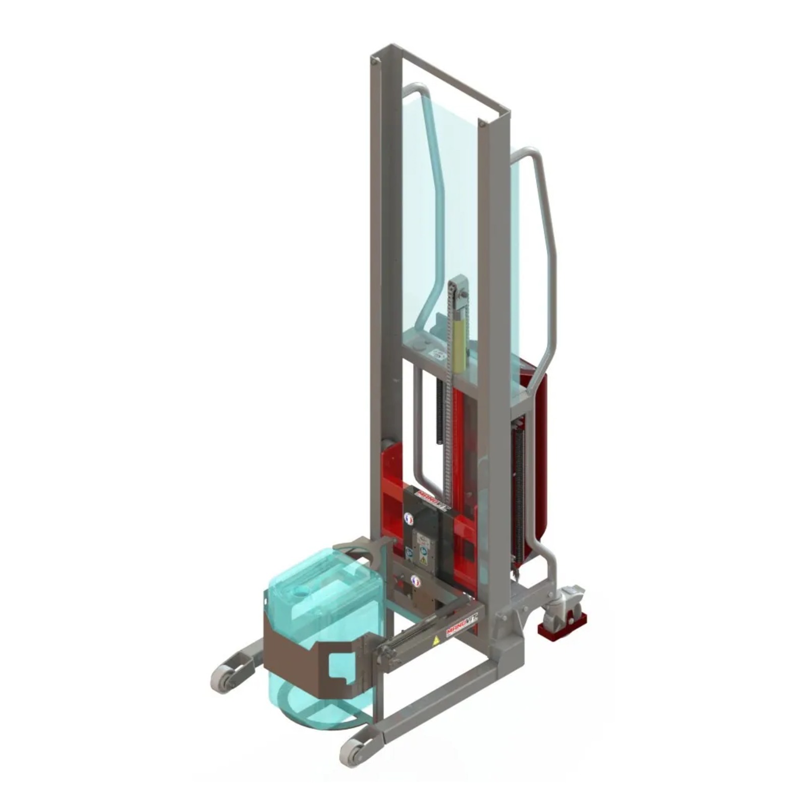 Gerbeur Levfix levée électrique 300 kg roto bidon 30L FIMM - 845008020