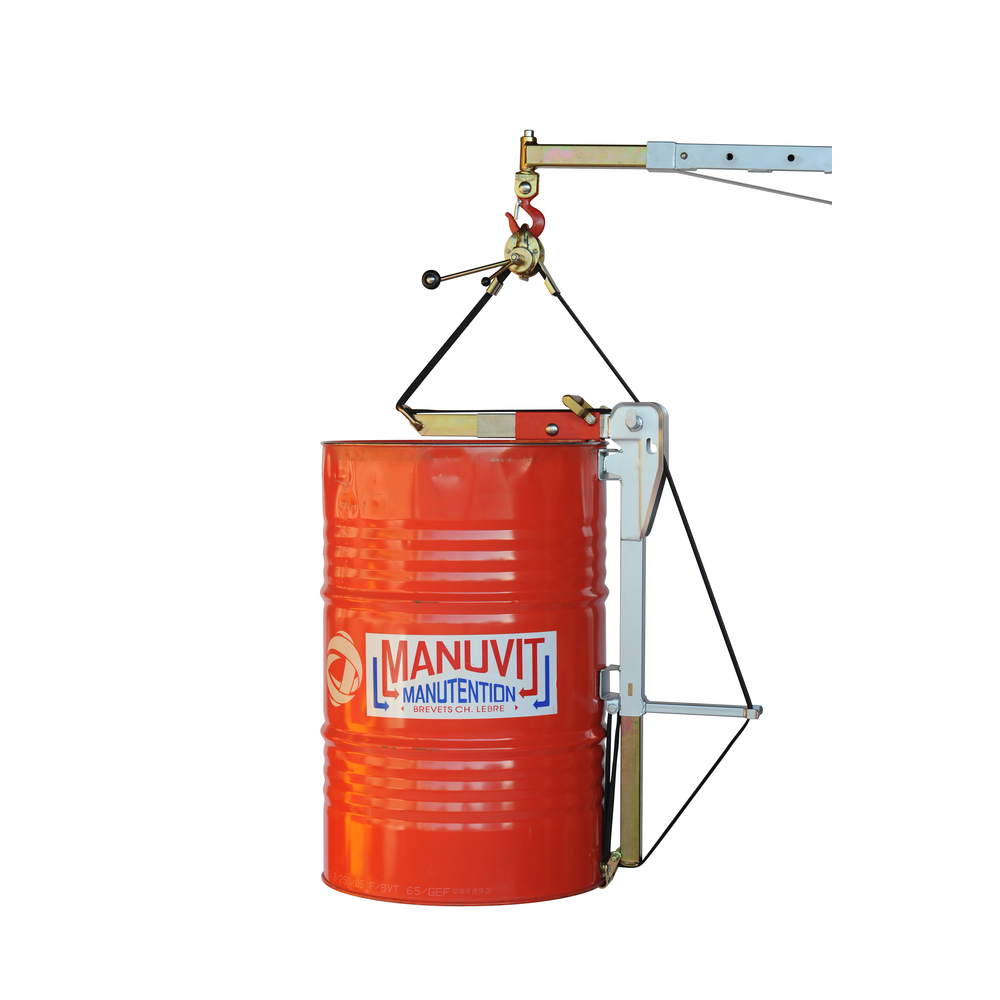 Pince manuelle pour retourner des fûts métalliques 350 kg FIMM - 845010416