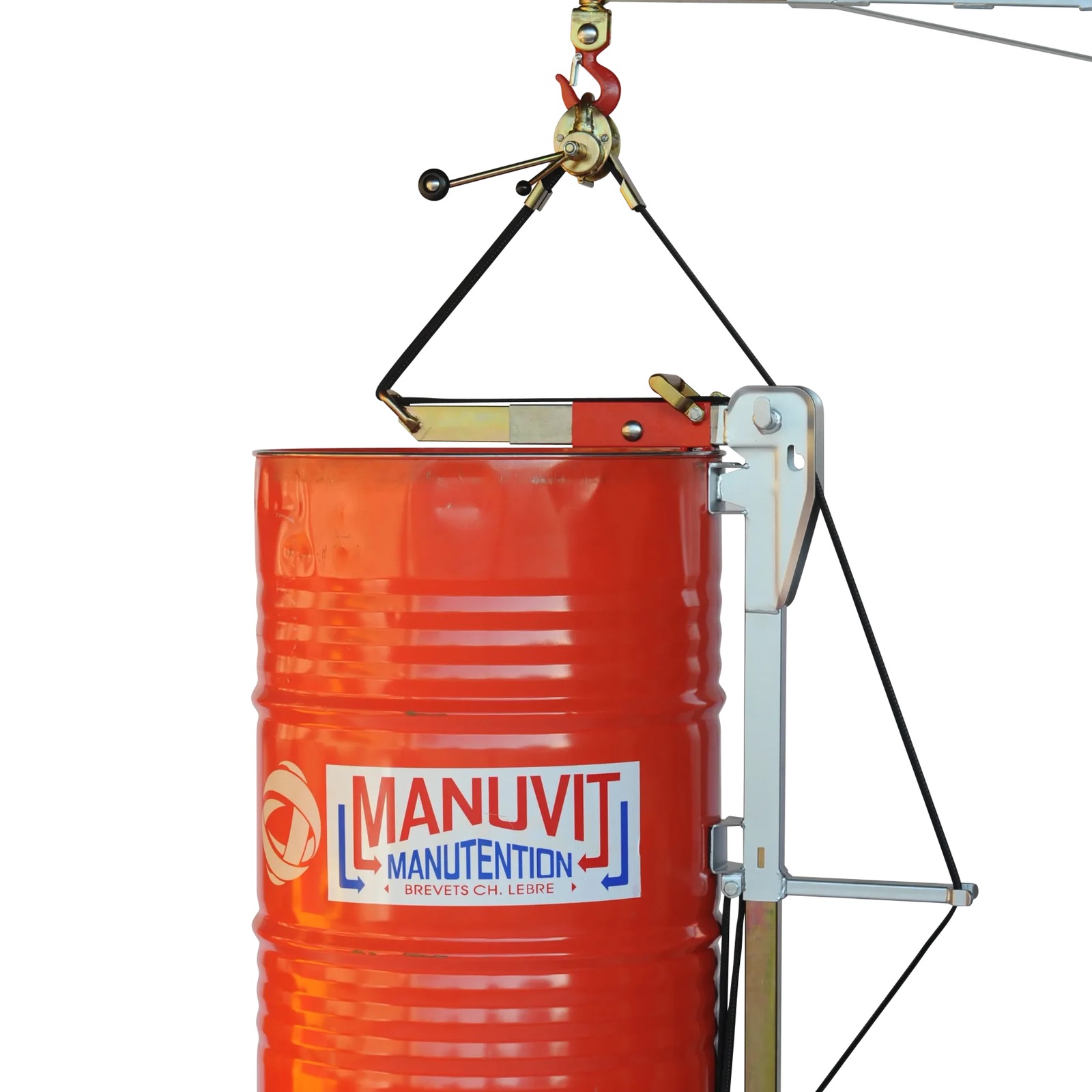Pince manuelle pour retourner des fûts métalliques 350 kg FIMM - 845010416