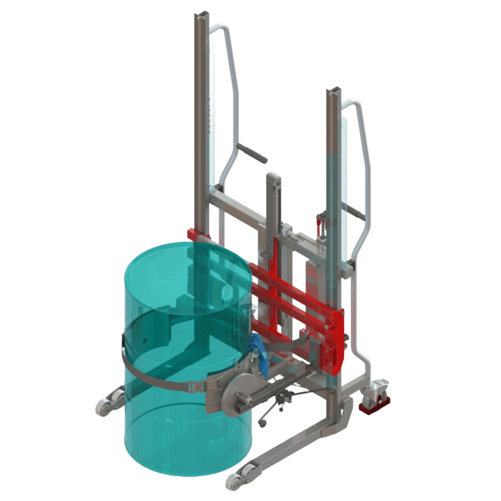 Gerbeur Lev à levée manuelle avec accessoire Rotofûts - 120 kg - FIMM - 845010500