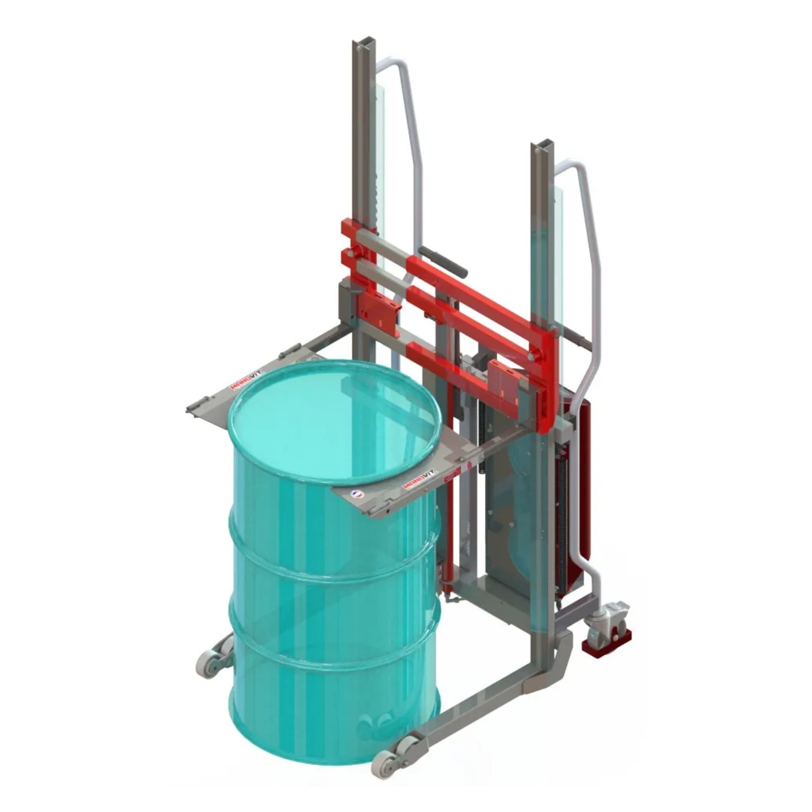 Gerbeur Lev à levée électrique avec accessoire plaques inclinables - 120 kg - FIMM - 845010504