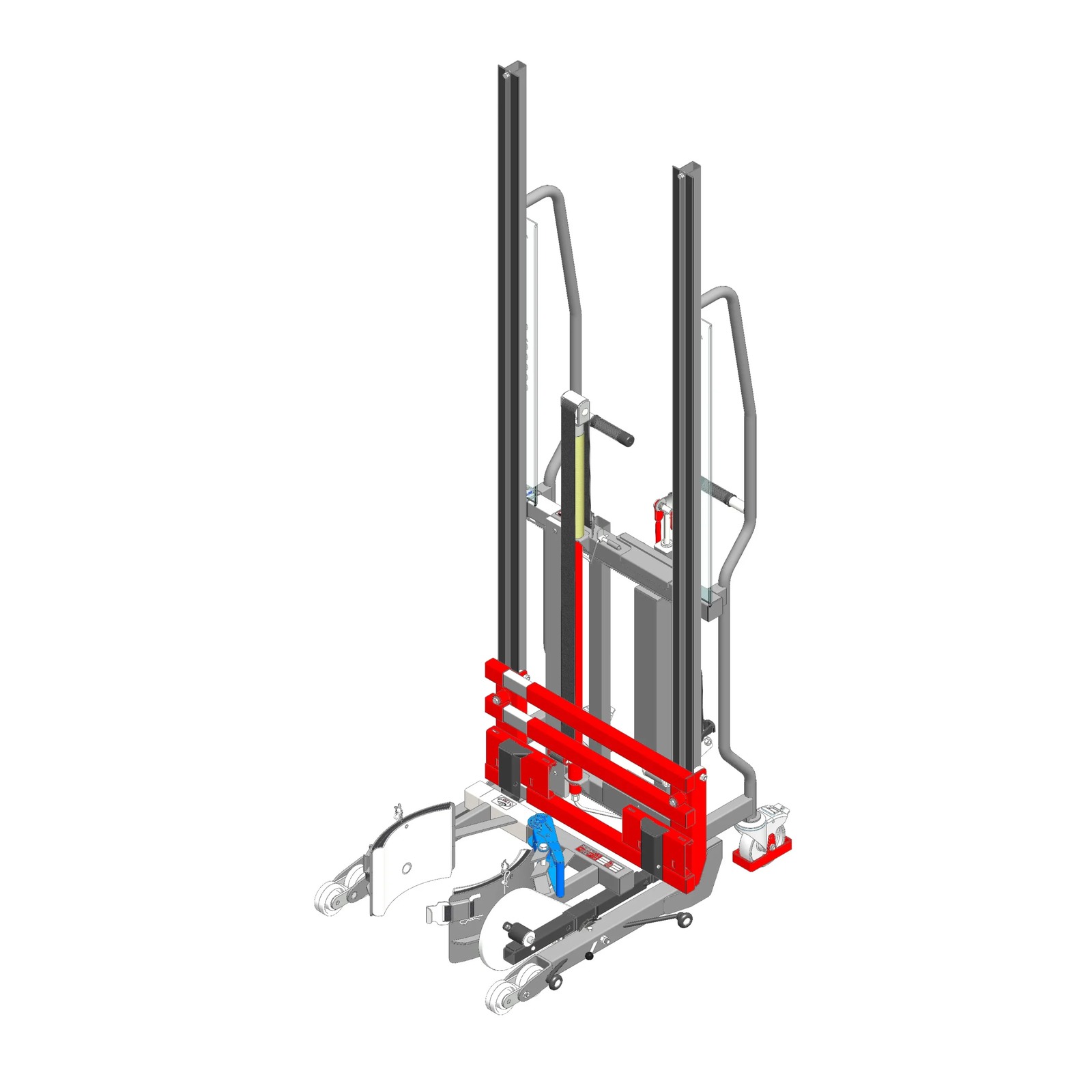 Gerbeur Lev à levée manuelle avec accessoire Rotofûts - 120 kg - FIMM - 845010511