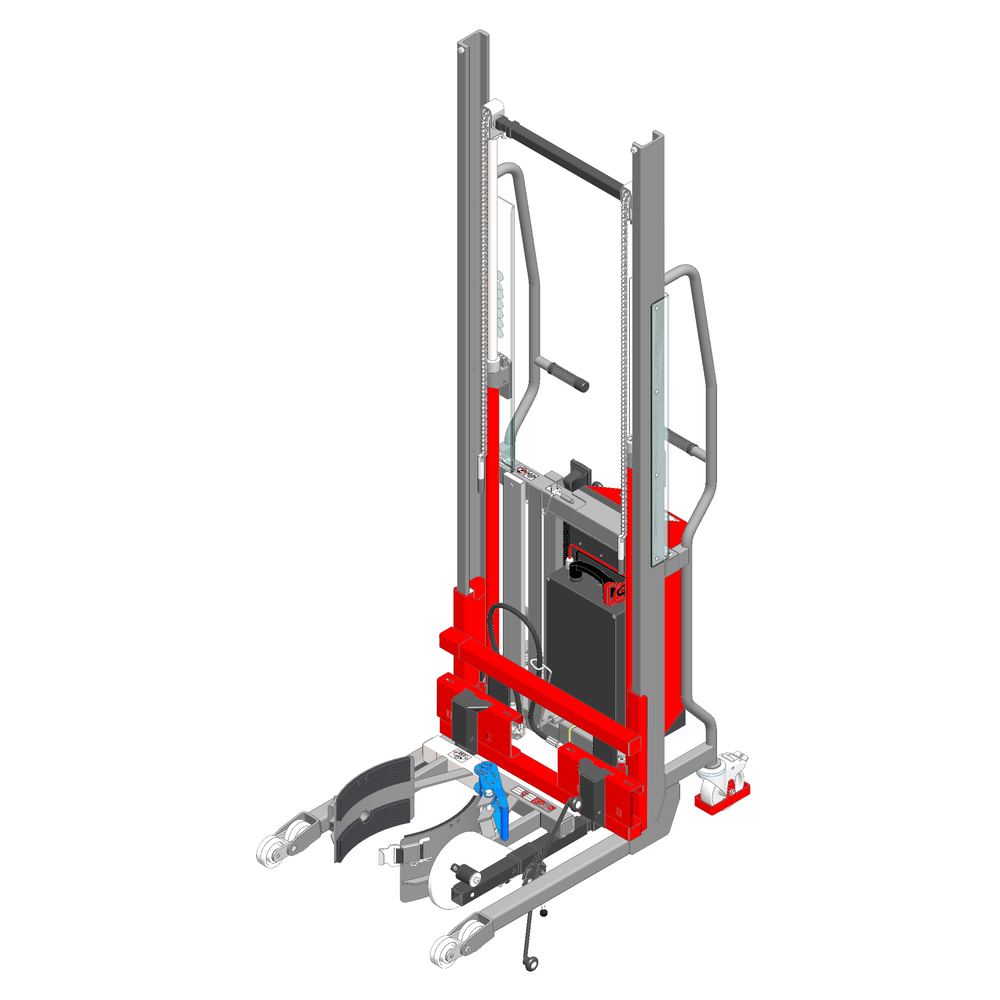 Gerbeur Lev à levée électrique avec accessoire Rotofûts - 350 kg - FIMM - 845010520