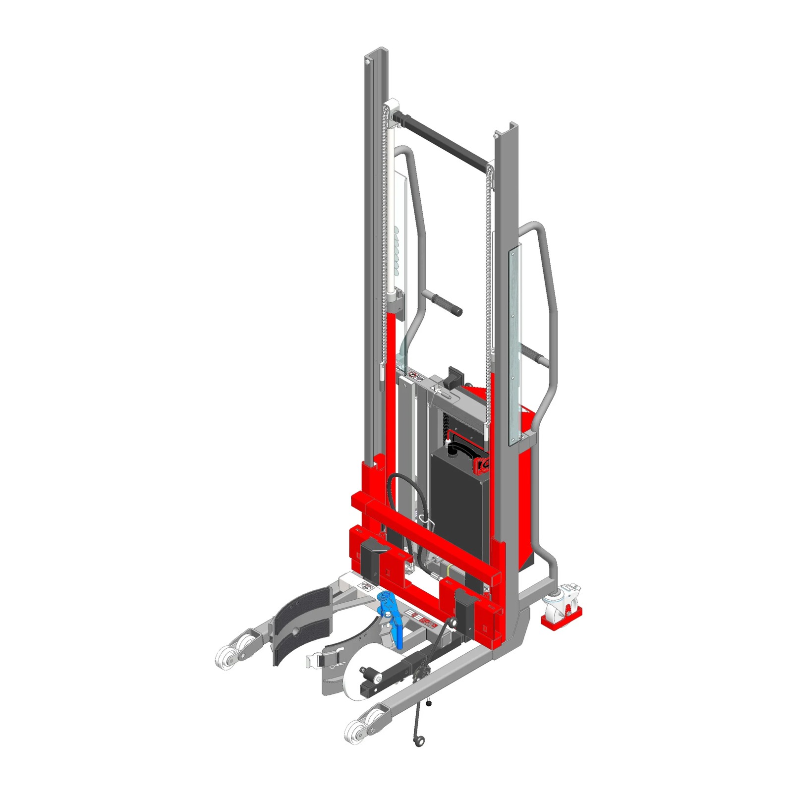 Gerbeur Lev à levée électrique avec accessoire Rotofûts - 350 kg - FIMM - 845010520