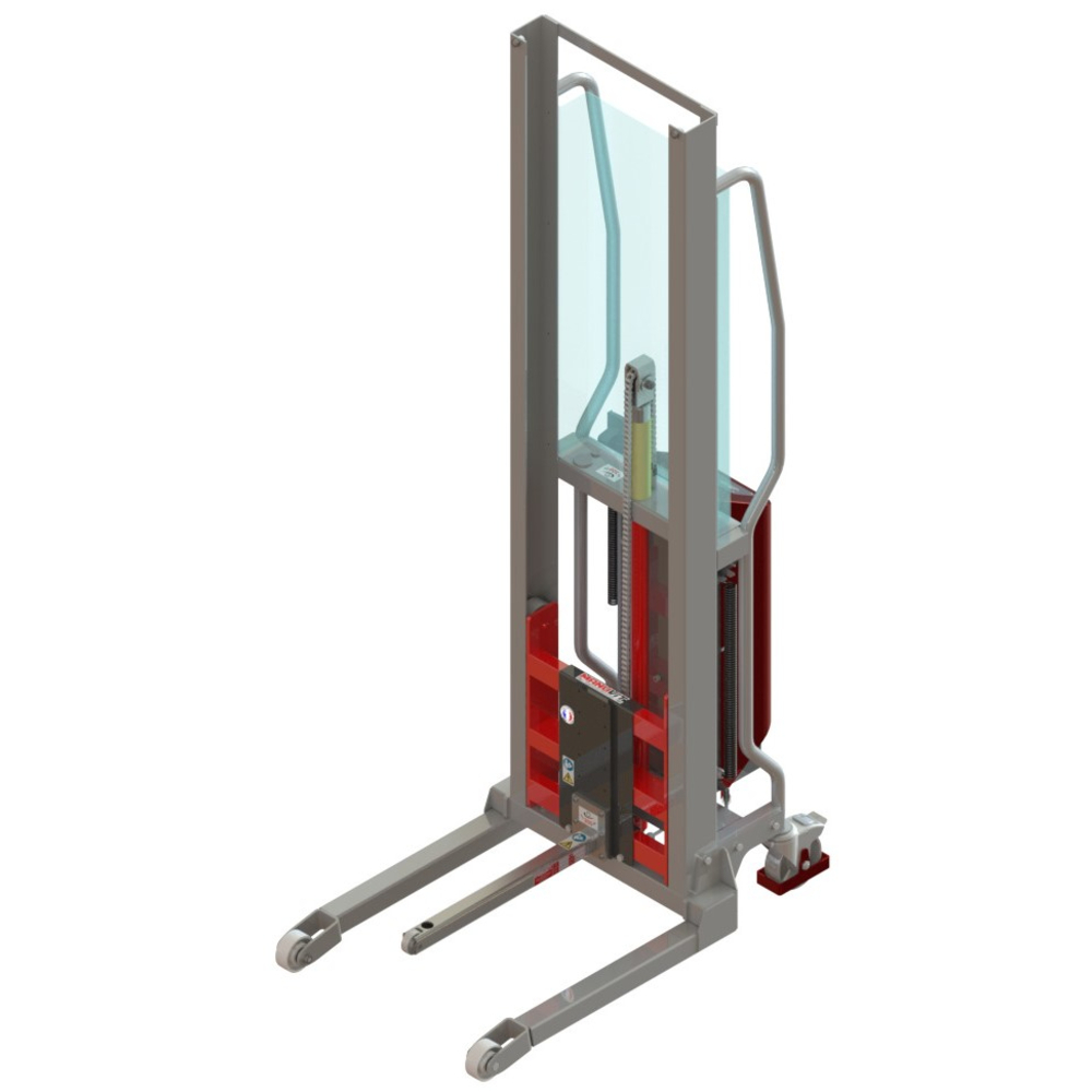 Gerbeur Levfix à levée électrique avec éperon à galet inox 200 kg - FIMM - 855000969