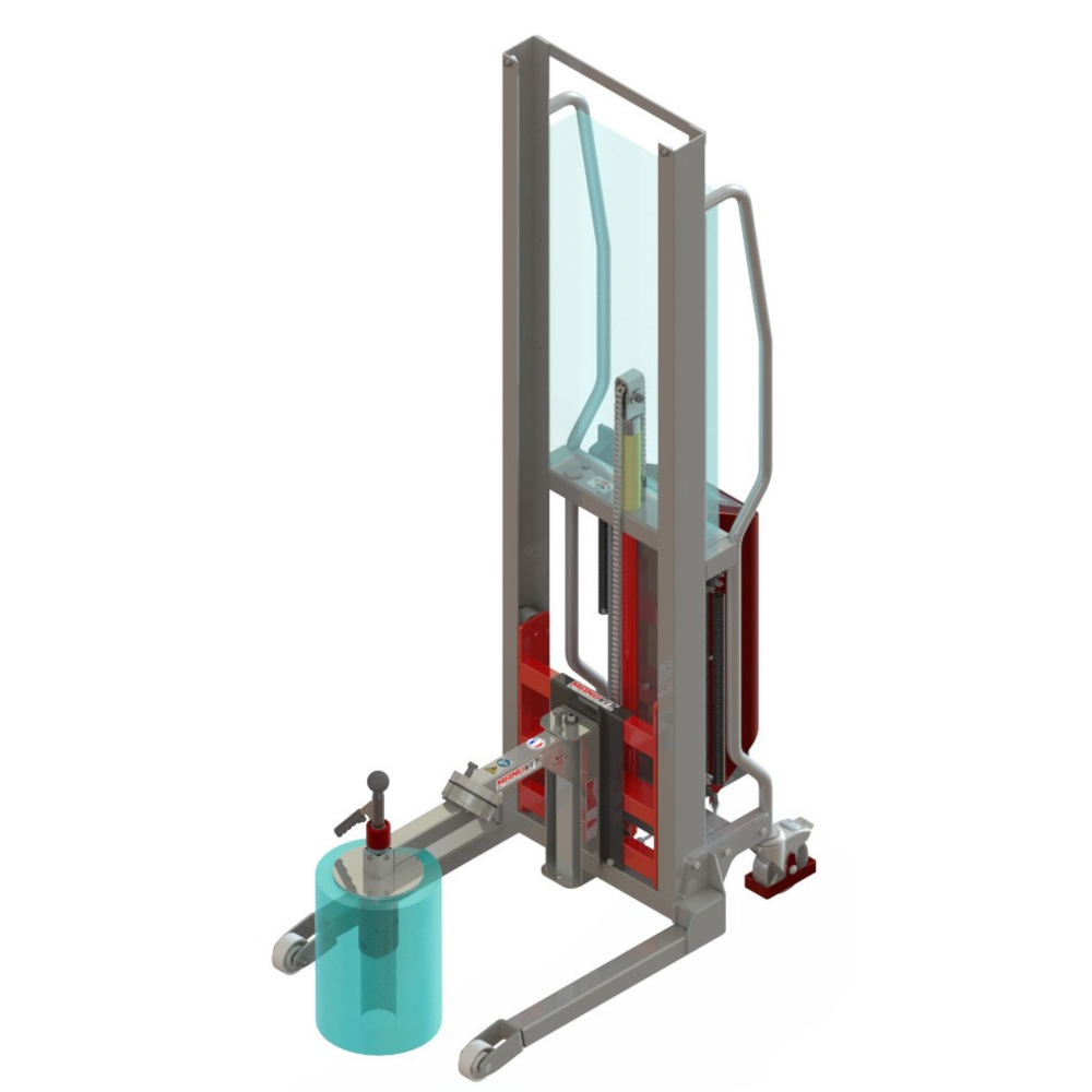 Gerbeur Levfix à levée électrique avec retourneur de bobines 80 kg - FIMM - 855000971