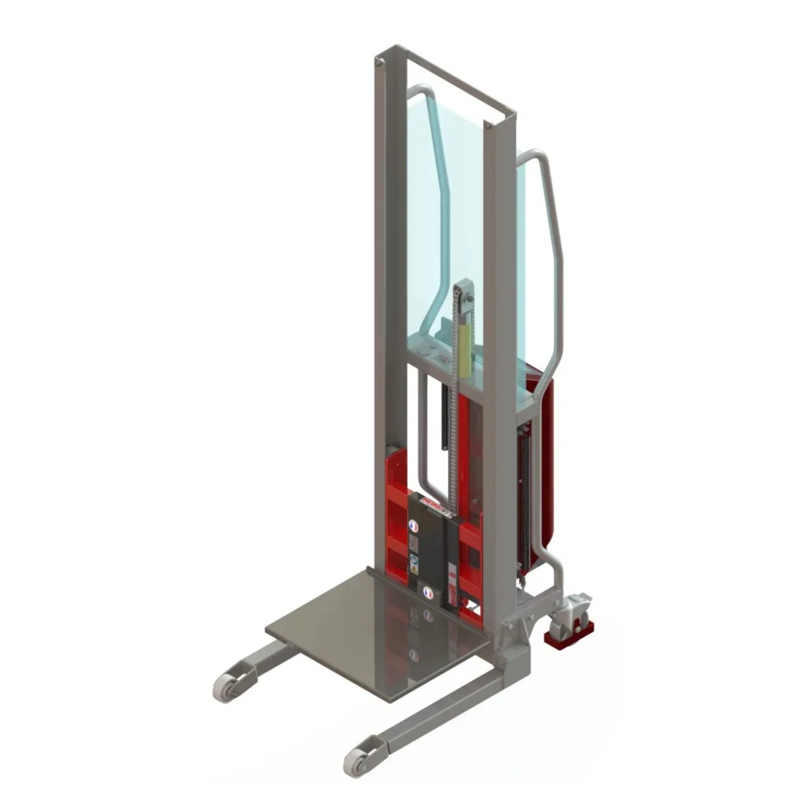 Gerbeur Levfix à levée électrique avec plateau simple inox 100 kg - FIMM - 855000973