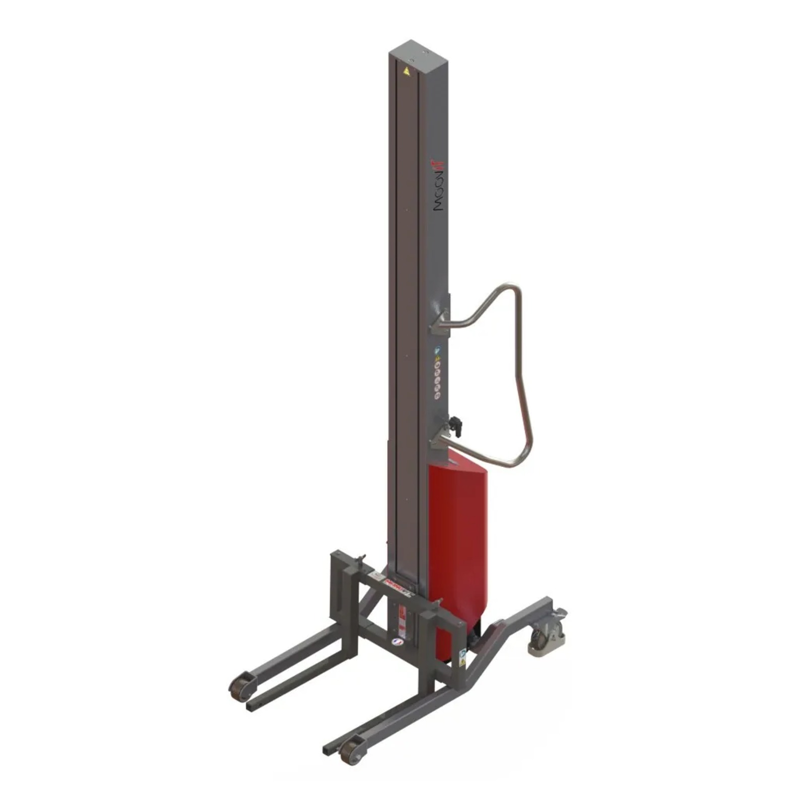 Gerbeur Moovit à levée électrique avec fourches coulissantes - 150 kg - FIMM - 855000978