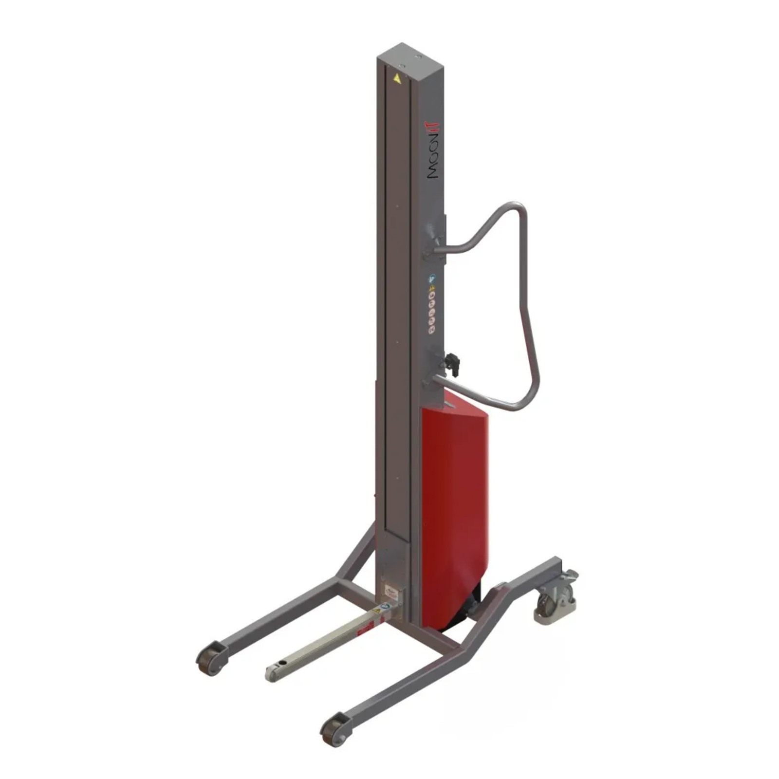 Gerbeur Moovit à levée électrique avec éperon à galet - 200 kg - FIMM - 855000980