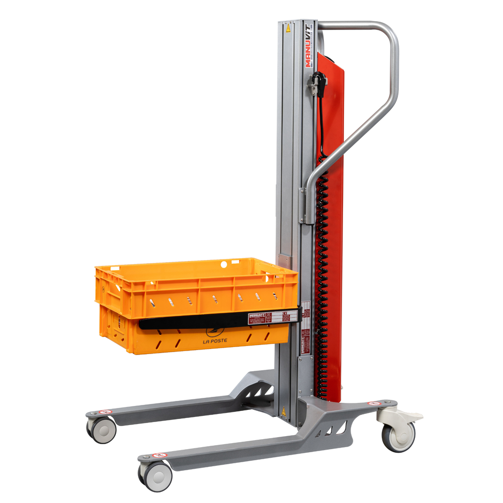 Gerbeur monomât Astair, levée 900 mm avec accessoire fourches, 60 kg - FIMM - 855000986