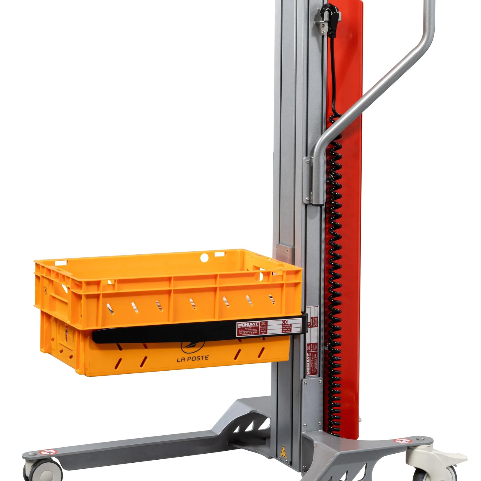 Gerbeur monomât Astair, levée 900 mm avec accessoire fourches, 60 kg - FIMM - 855000986