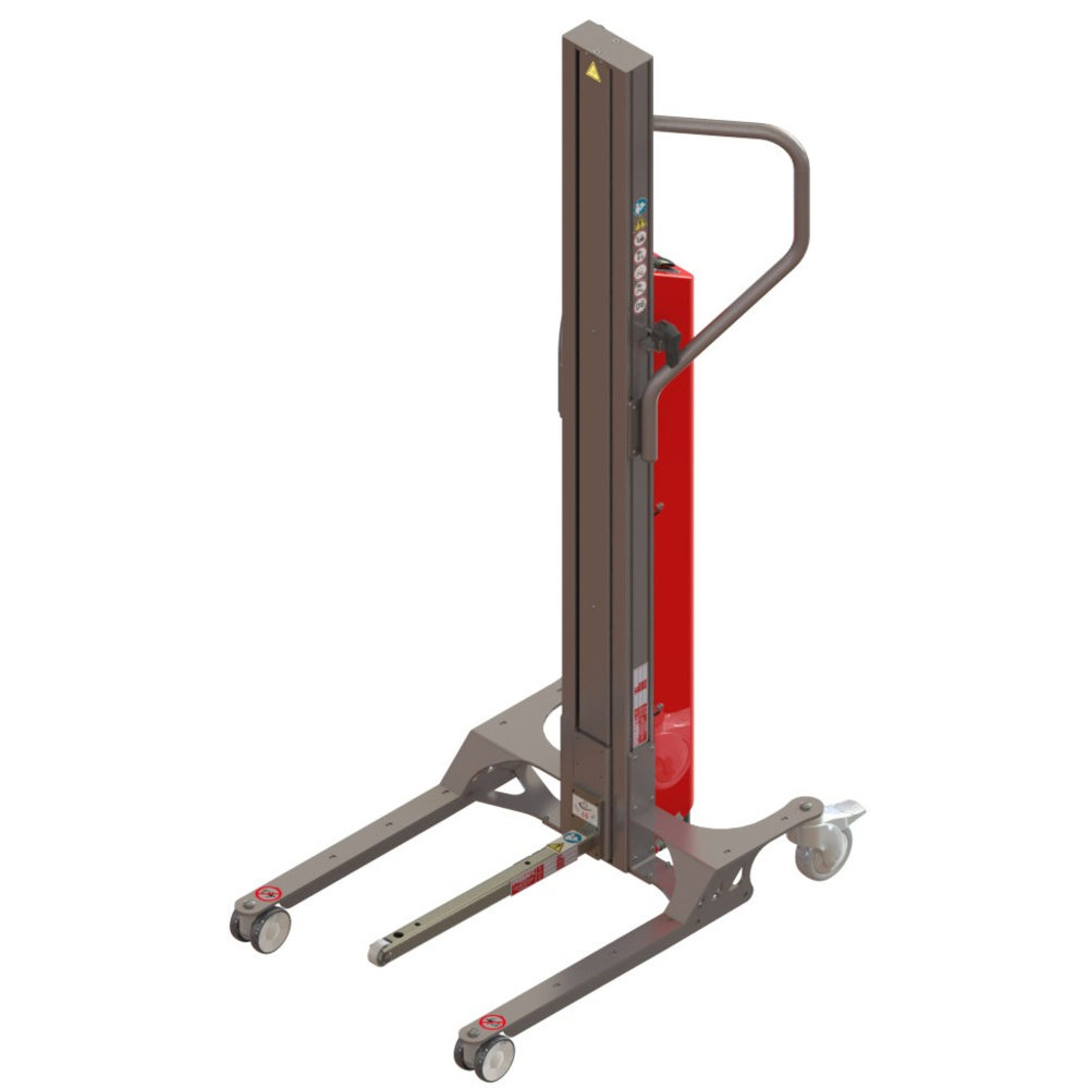 Gerbeur monomât Astair - levée 1200 mm avec accessoire éperon à galet 60 kg - FIMM - 855000990