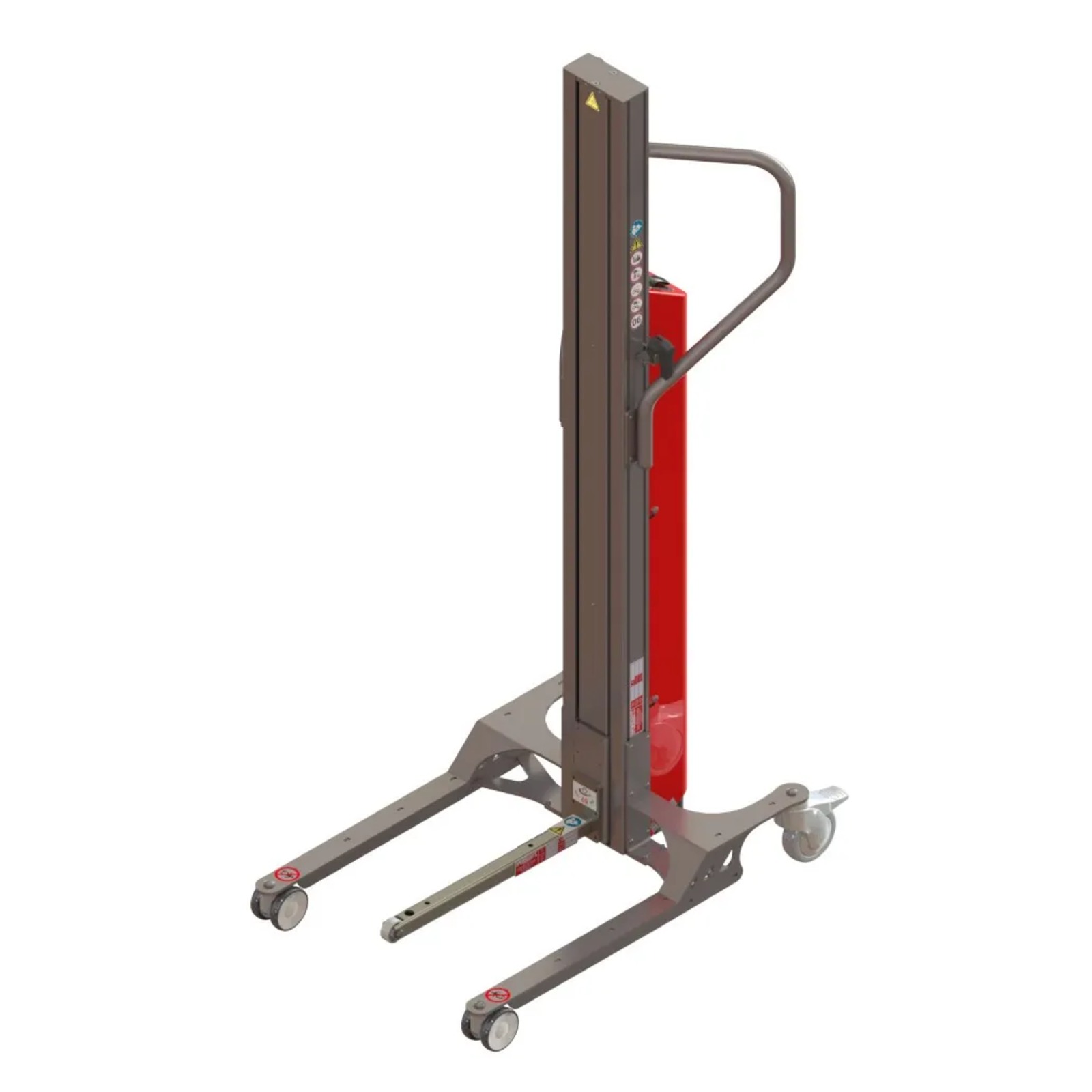 Gerbeur monomât Astair - levée 1200 mm avec accessoire éperon à galet 60 kg - FIMM - 855000990