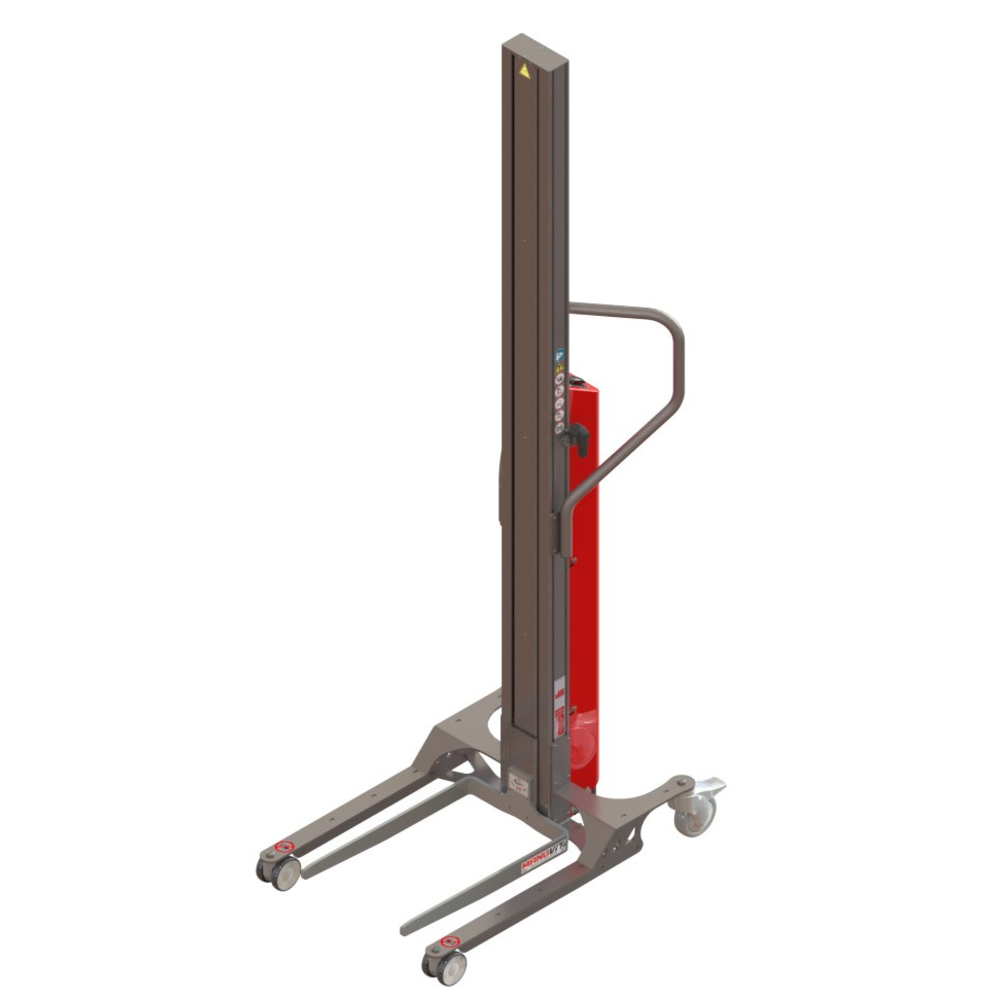 Gerbeur monomât Astair - levée 1600 mm avec accessoire fourches 60 kg - FIMM - 855000992