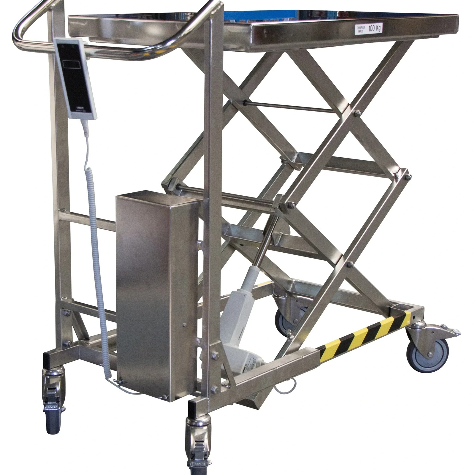 Table élévatrice électrique 100 kg triple ciseaux inox 304 FIMM - 855007651
