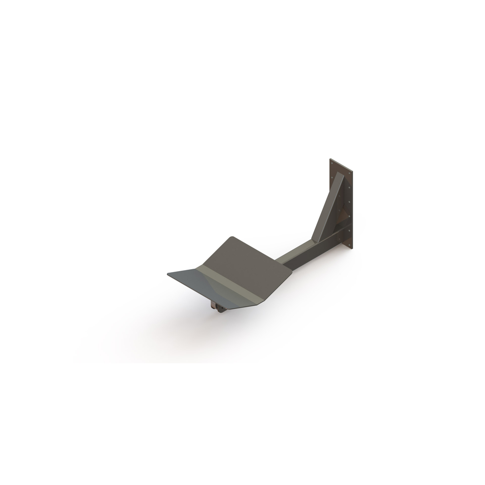 Eperon à galet+ plateau V inox pour gerbeurs monomât et 300kg FIMM - 855009578