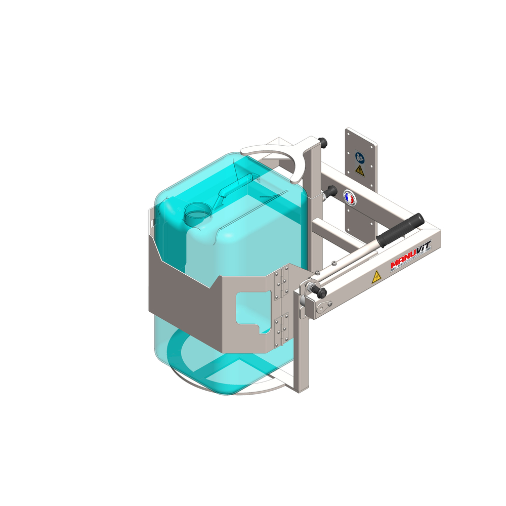 Retourneur bidon 20-30 L acier pour gerbeurs monomât et 300kg FIMM - 855009591