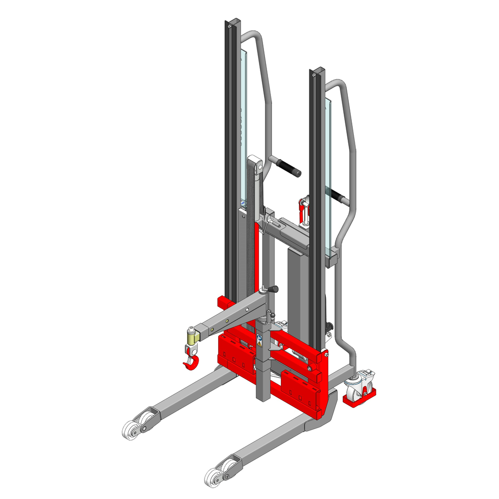 Gerbeur Lev à levée manuelle avec potence - 150 kg - FIMM - 855010516