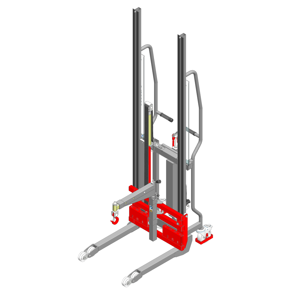 Gerbeur Lev à levée manuelle avec potence - 150 kg - FIMM - 855010517
