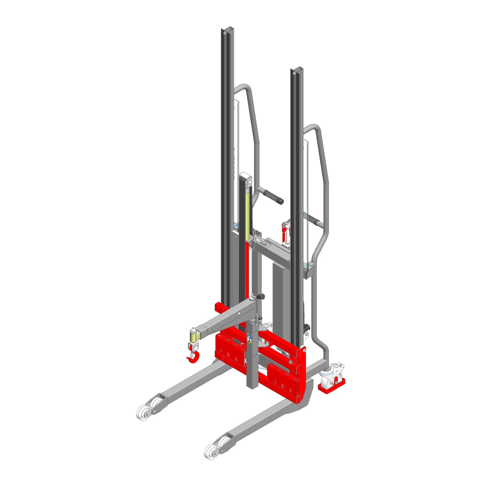 Gerbeur Lev à levée manuelle avec potence - 150 kg - FIMM - 855010517