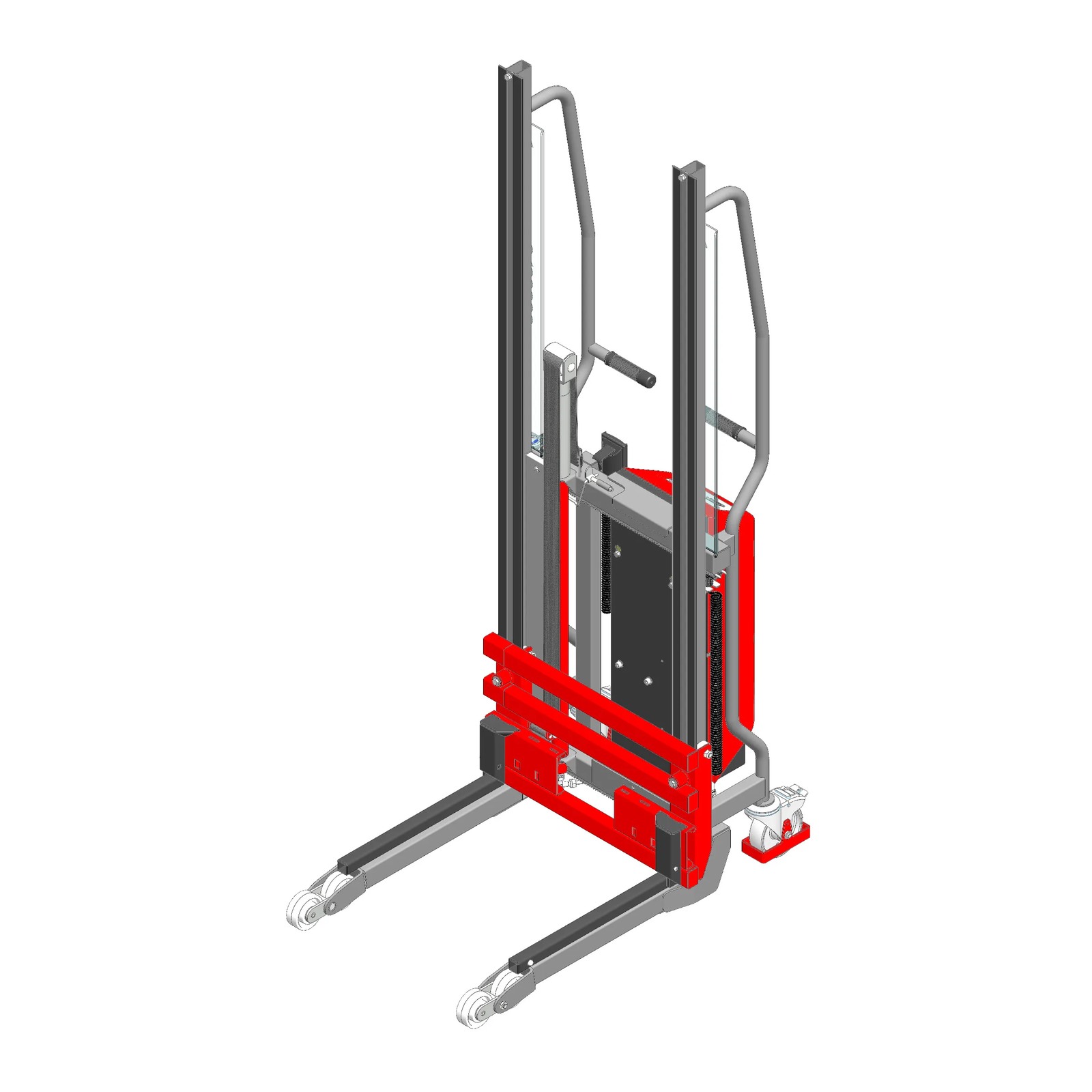 Gerbeur Lev à levée électrique avec fourches coulissantes - 300 kg - FIMM - 855010522