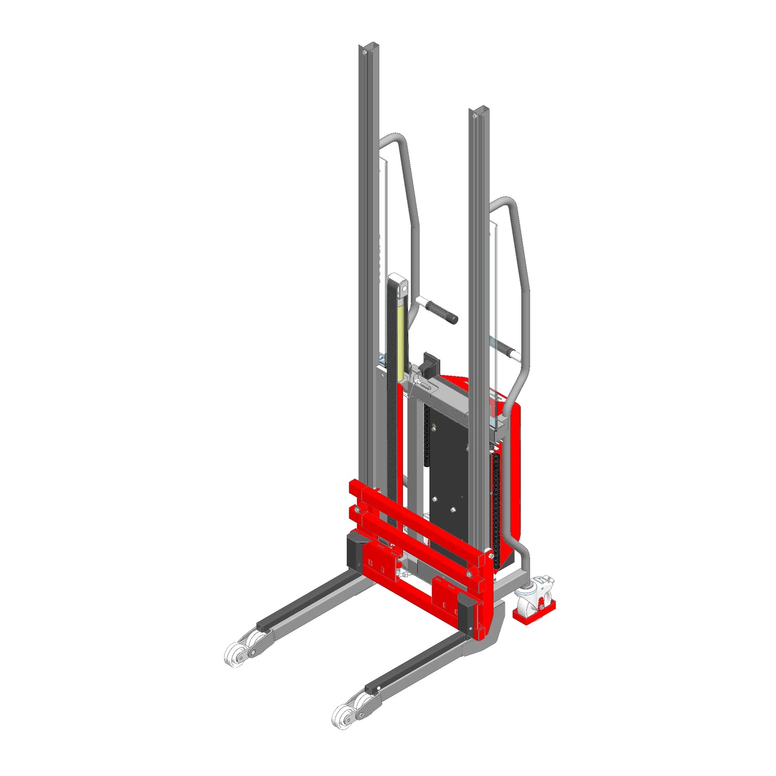 Gerbeur Lev à levée électrique avec fourches coulissantes - 300 kg - FIMM - 855010523