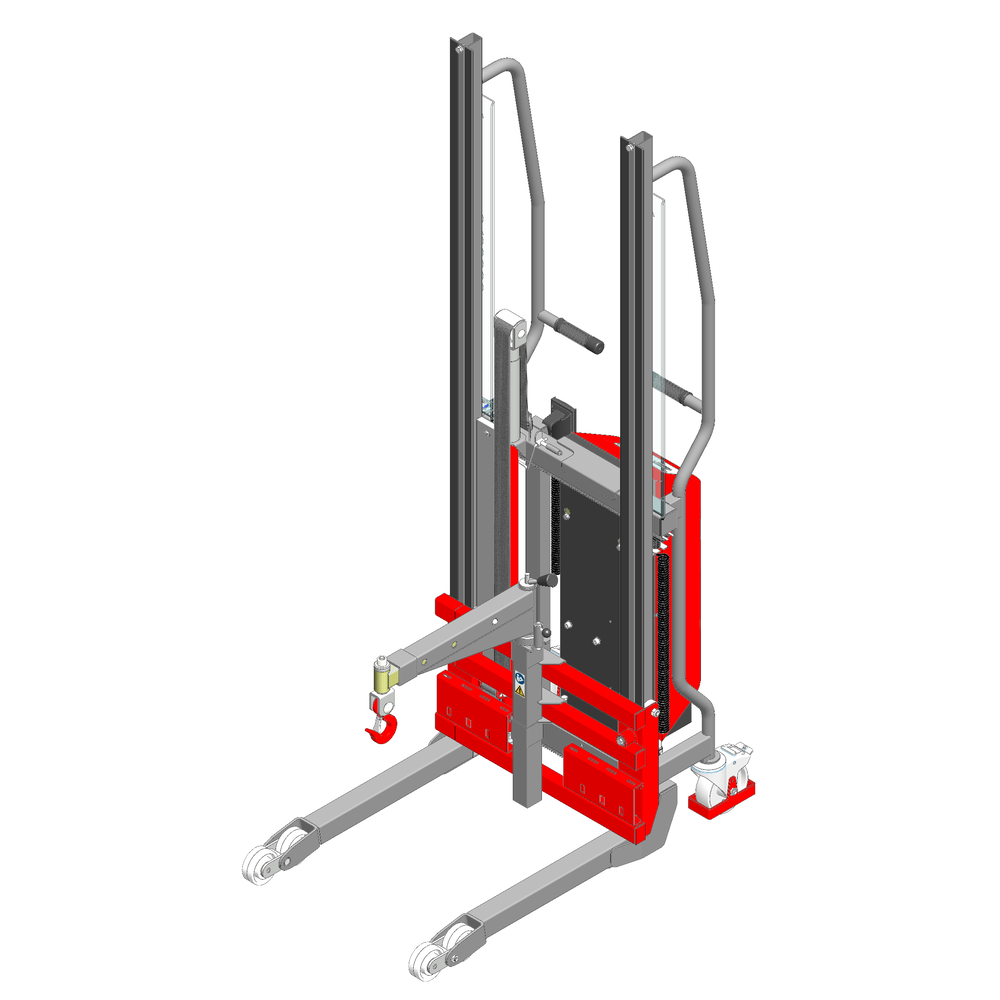 Gerbeur Lev à levée électrique avec potence - 150 kg - FIMM - 855010526