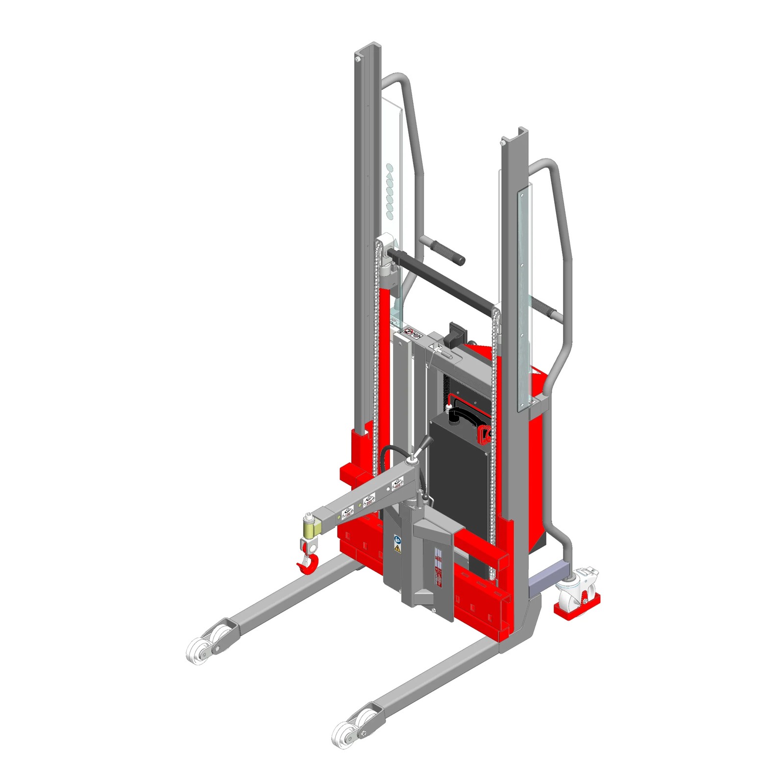 Gerbeur Lev à levée électrique avec potence - 400 kg - FIMM - 855010528