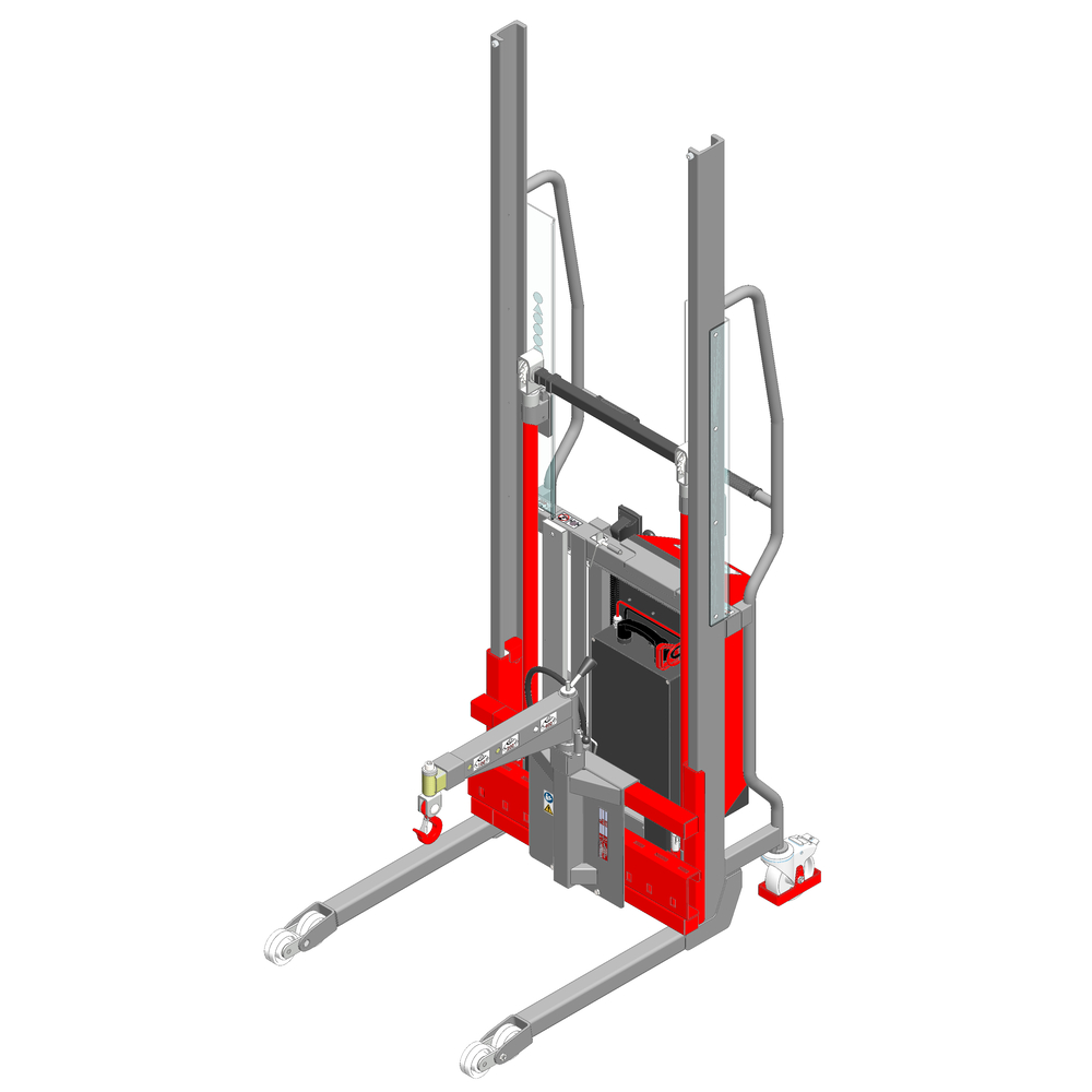 Gerbeur Lev à levée électrique avec potence charge 400 kg - FIMM - 855010529