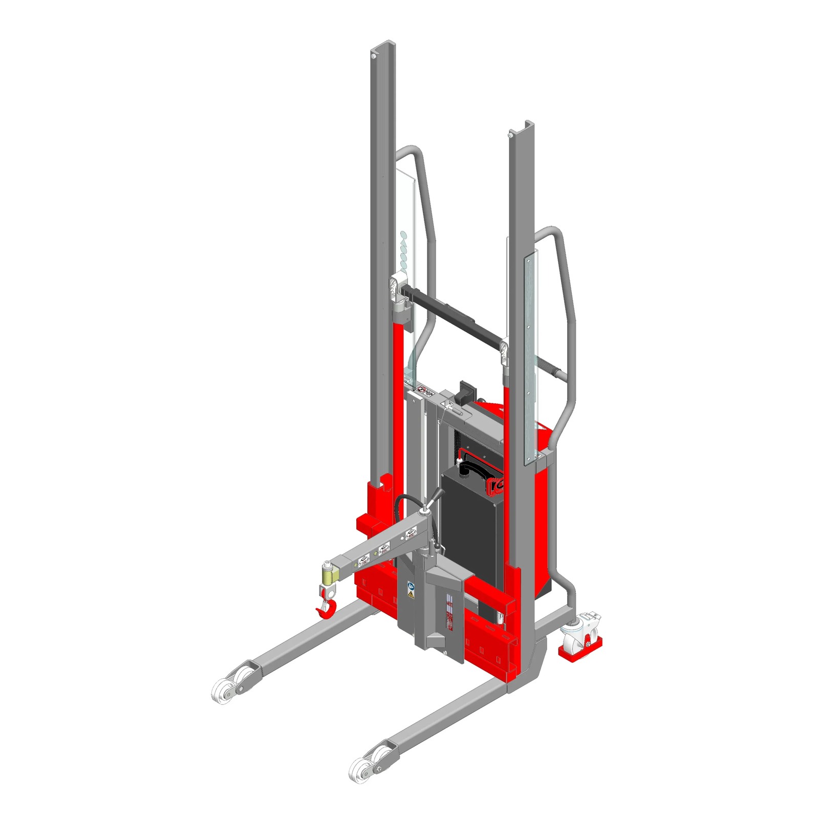 Gerbeur Lev à levée électrique avec potence charge 400 kg - FIMM - 855010529