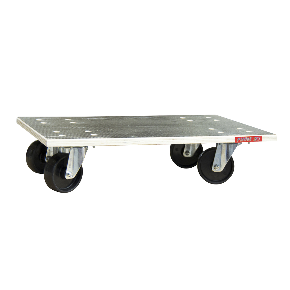 Plateau roulant 350 kg bois glissnot 600 x 800 mm FIMM - 865009541