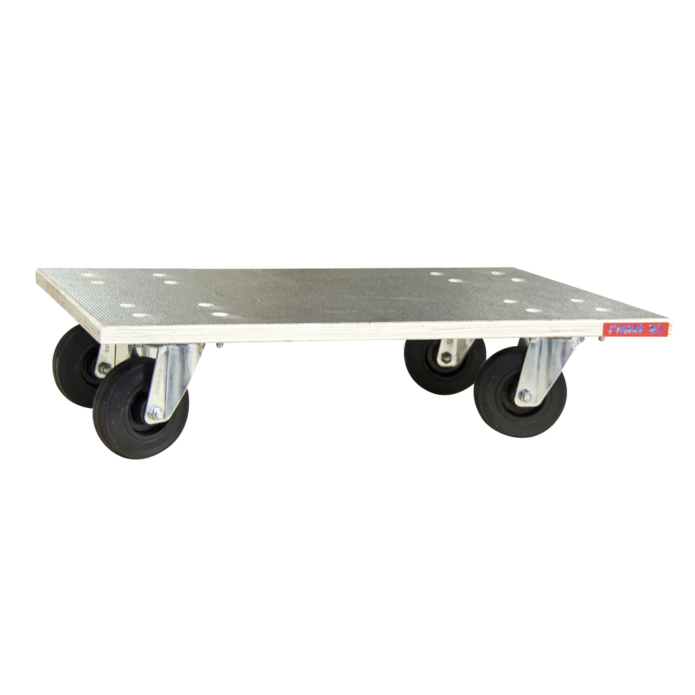 Plateau roulant 210 kg bois glissnot 600 x 800 mm FIMM - 865009542