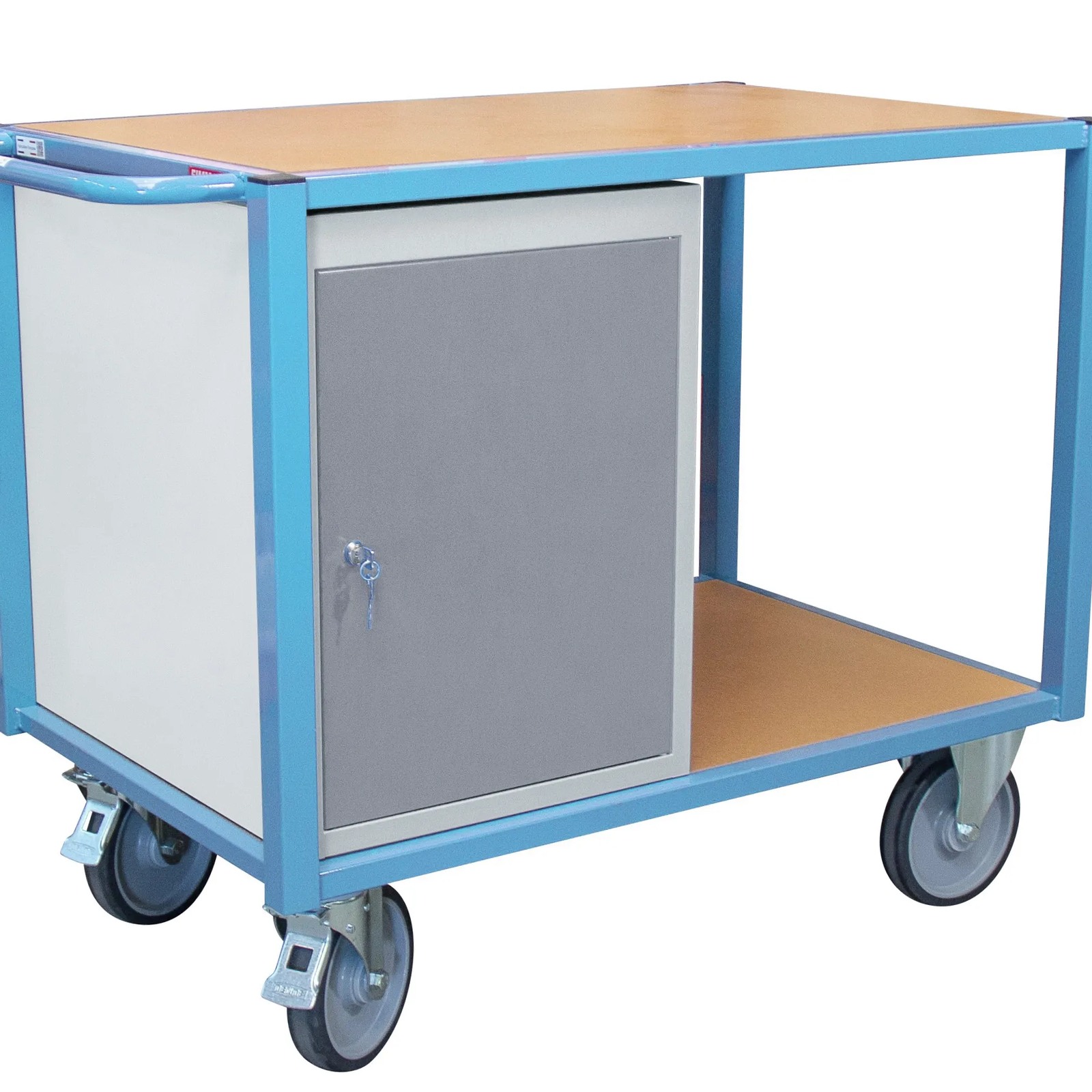 Servante 500 kg 2 plateaux 1060x680 mm 1 bloc porte FIMM - 880002992