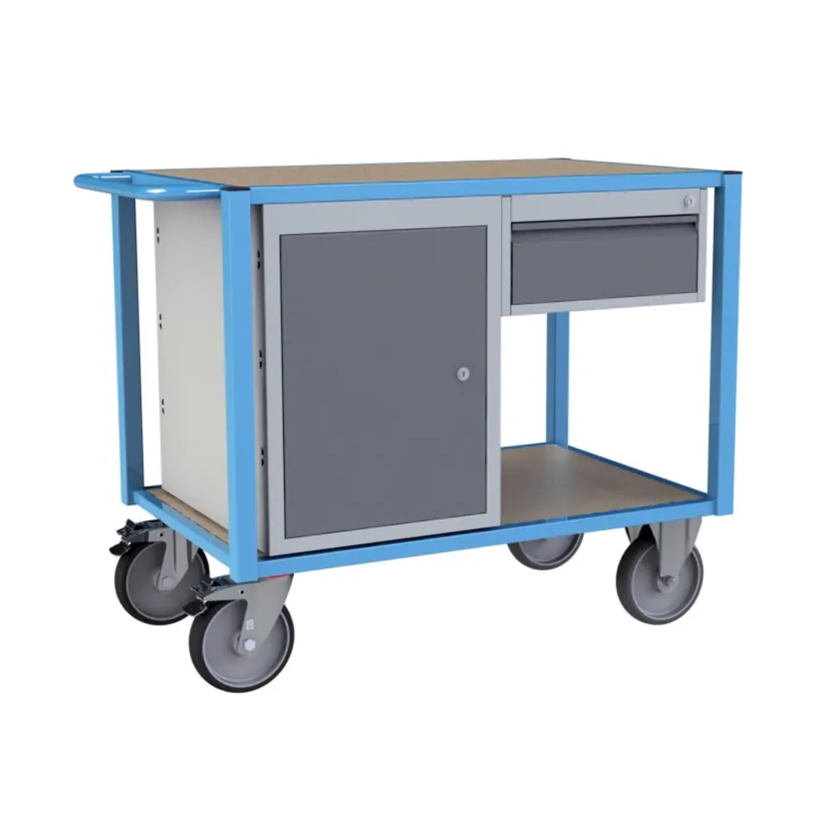 Servante établi équipée 1 tiroir + 1 bloc porte 500 kg - FIMM - 880002995